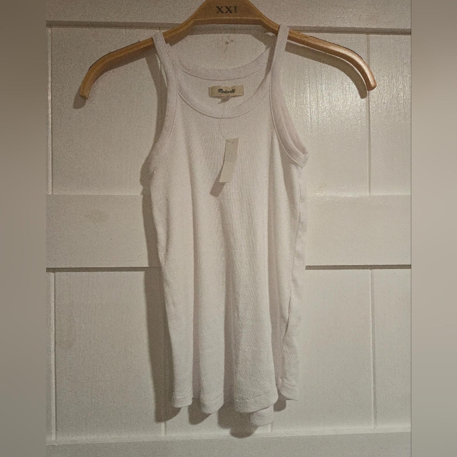 Madewell Madewell Supima® Rib '90s Tank Size XXS / US 00 / IT 34 - 2 Thumbnail