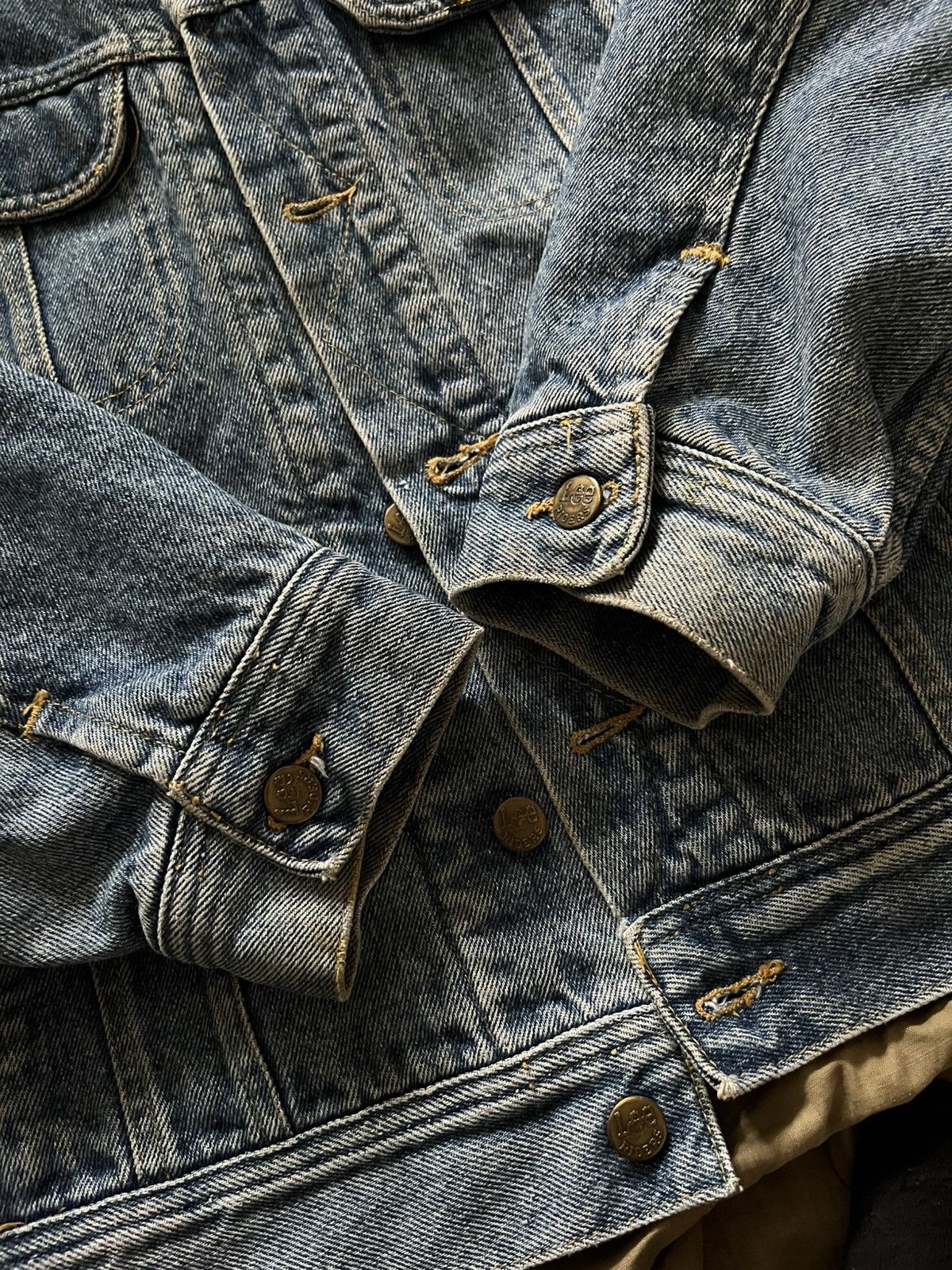 Lee Lee Riders Guns N’ Roses Back Patch Denim Jacket Grunge Size US L / EU 52-54 / 3 - 8 Thumbnail