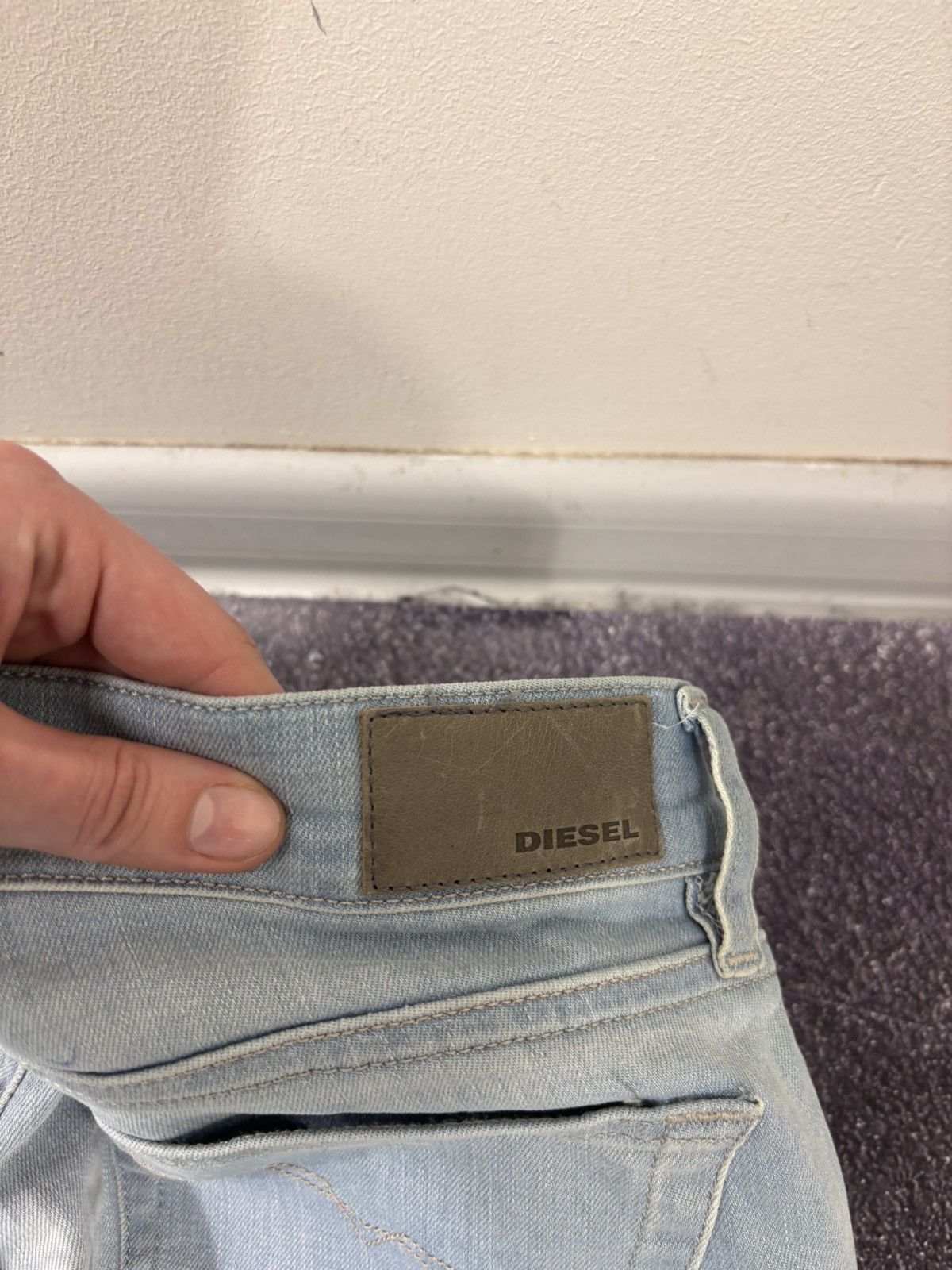 Diesel Diesel Grupee NWT Women’s Super Slim Skinny Stretch Jeans Size 27" / US 4 / IT 40 - 19 Thumbnail