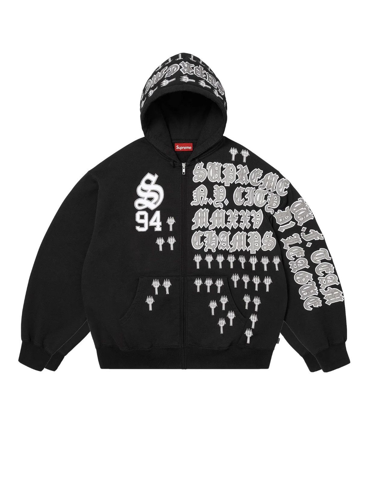 トップス IDGAF Zip Up Hooded Sweatshirt L Supreme IDGAF Zip Up Hooded Sweatshirt (FW25) - $168
