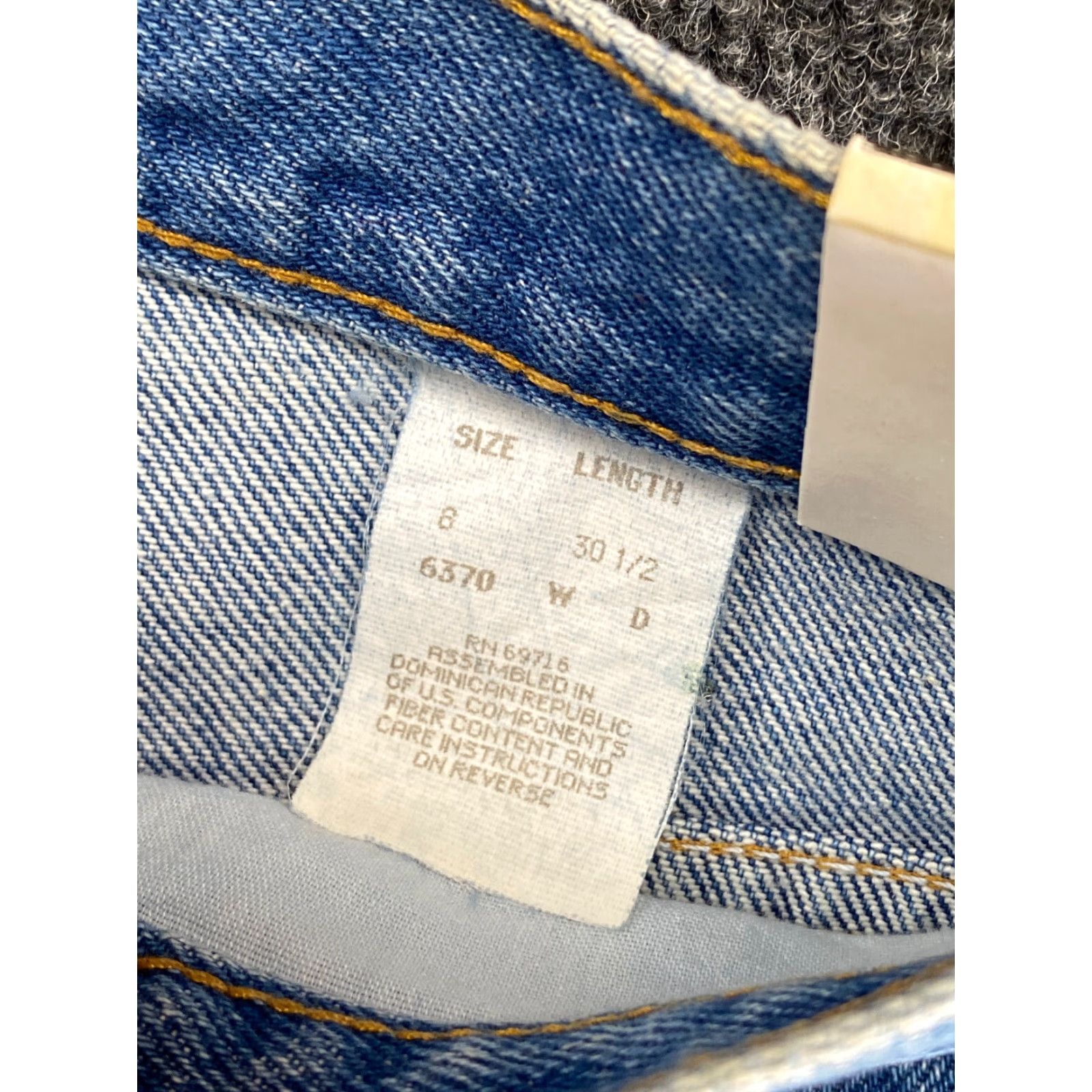 Jordache VINTAGE Jordache Jeans Women’s Mom Jeans Regular Size 8 High Waist 30in Inseam Blue Denim 26in Waist NEW Size 26" / US 2 / IT 38 - 5 Thumbnail