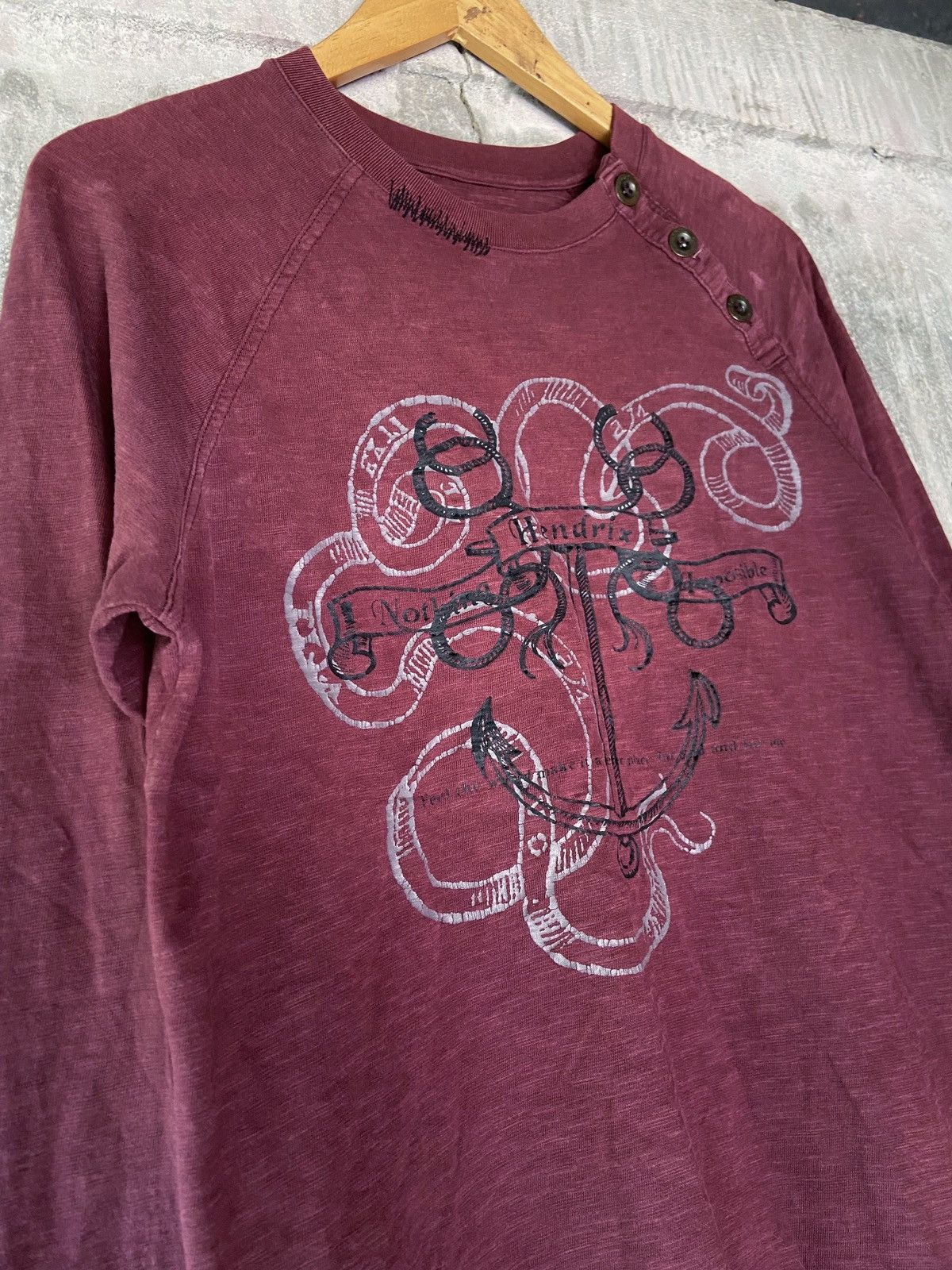 Other DISTRESSED NOTHING HENDRIX IMPOSSIBLE LONG SLEEVE Size US M / EU 48-50 / 2 - 5 Thumbnail