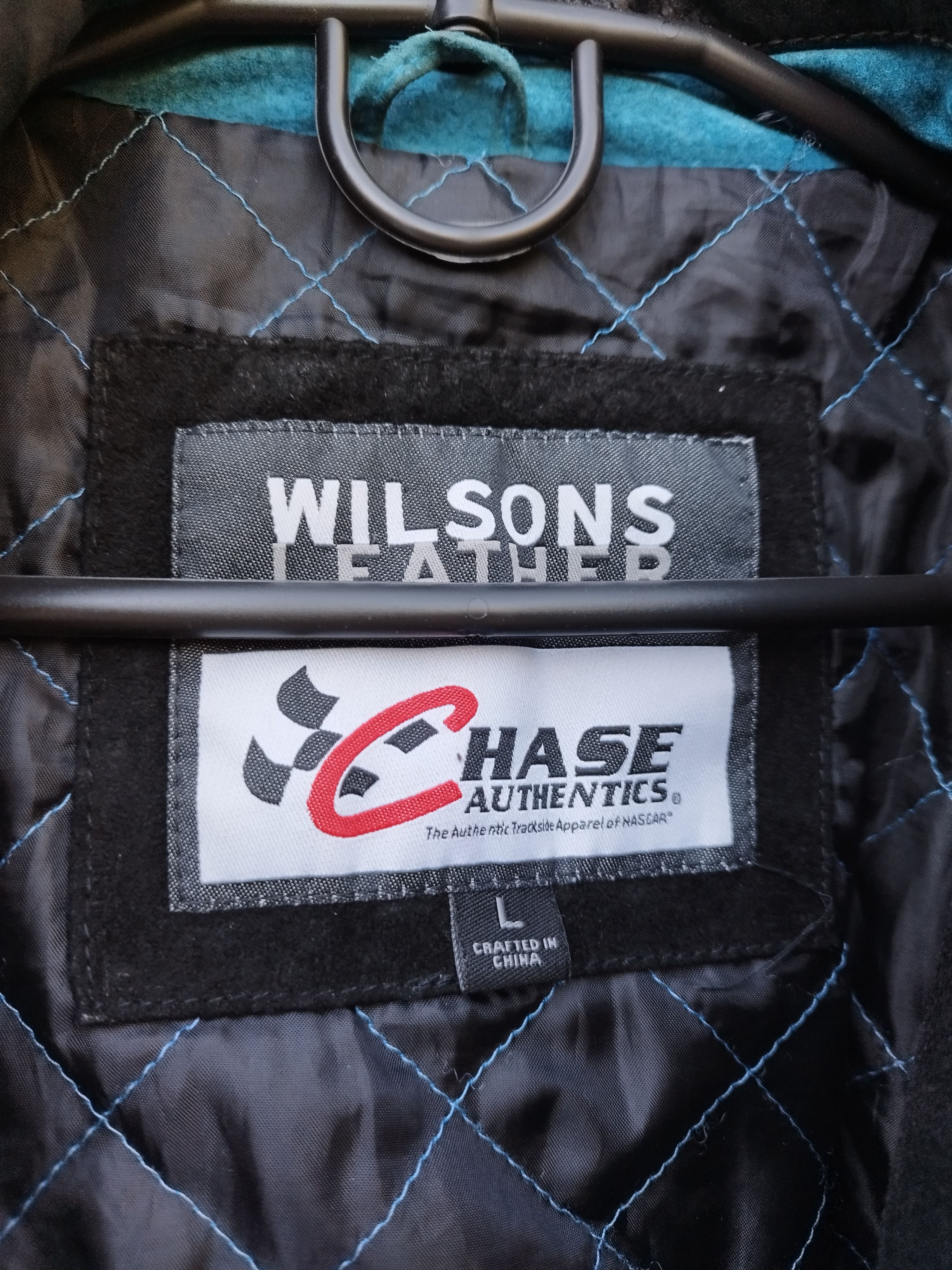 NASCAR Vintage Wilsons Leather NASCAR Racing Jacket Ryan Newman Size US L / EU 52-54 / 3 - 8 Thumbnail