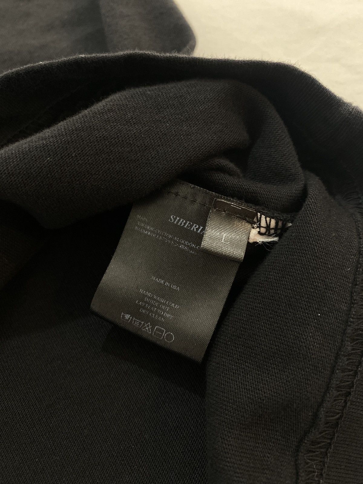 Siberia Hills Siberia Hills 'Mayhem' Longsleeve - Jet Black Size US L / EU 52-54 / 3 - 6 Thumbnail