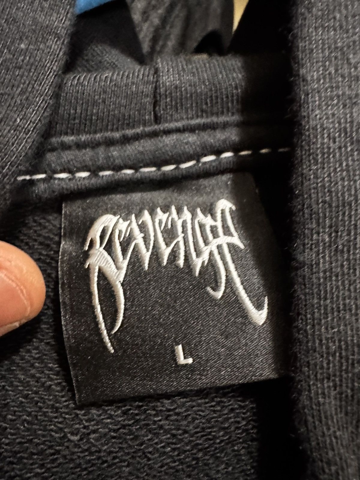 Revenge Revenge X Collaboration - “Contrast Stitch” Hoodie Size US L / EU 52-54 / 3 - 4 Thumbnail
