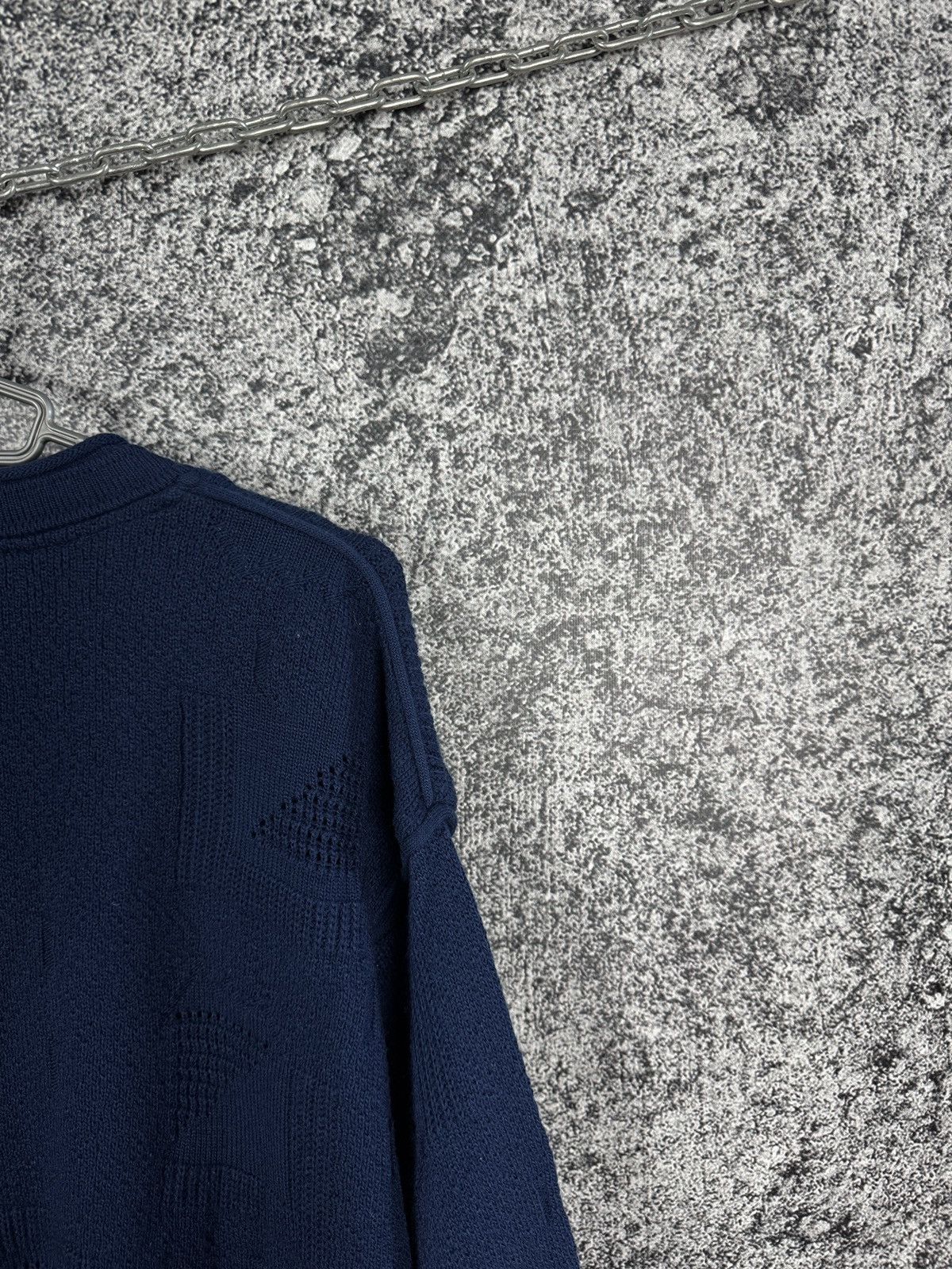 Carlo Colucci Carlo Colucci Vintage V-Neck Wool Sweater Jumper Size 56 Size US XL / EU 56 / 4 - 11 Thumbnail