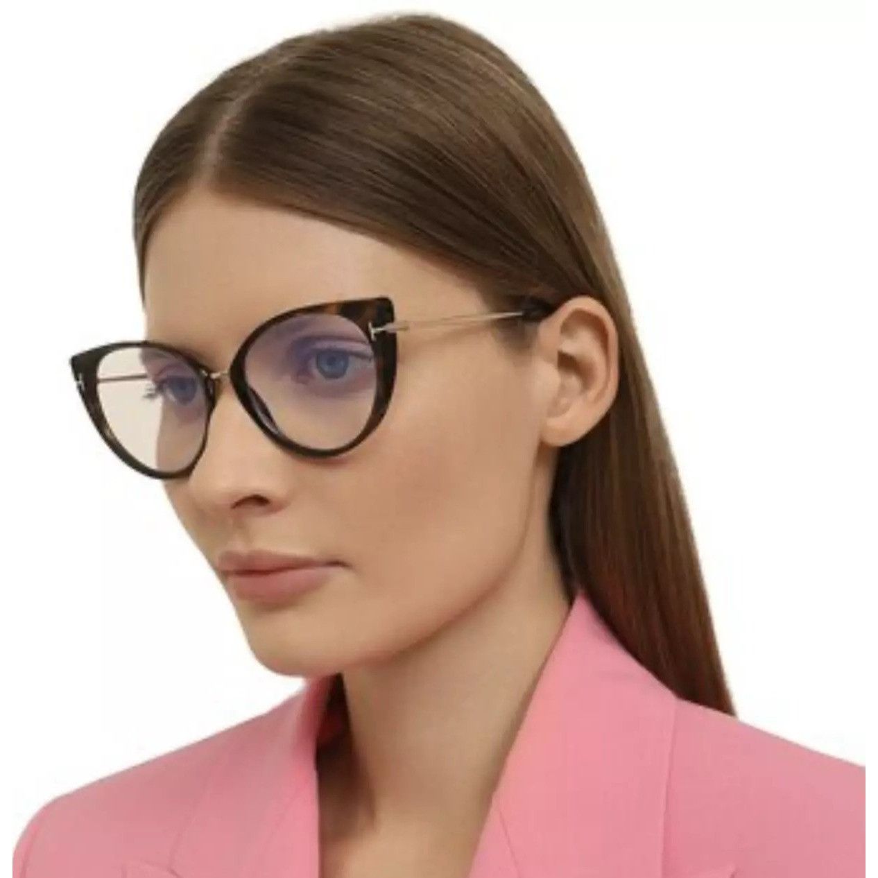 Tom Ford NEW Tom Ford FT5815-B-053 Eyeglasses(FT5815B-053-54) Size ONE SIZE - 2 Thumbnail