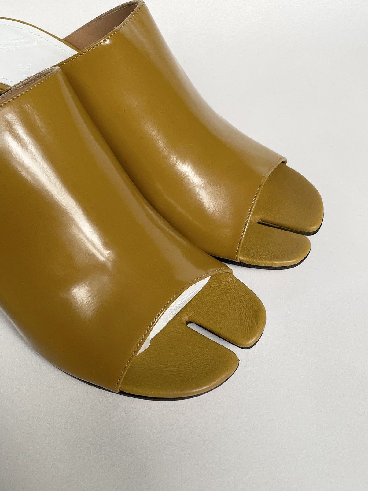 Maison Margiela S/S 21 Leather Tabi Sandals Size US 9 / IT 39 - 7 Thumbnail