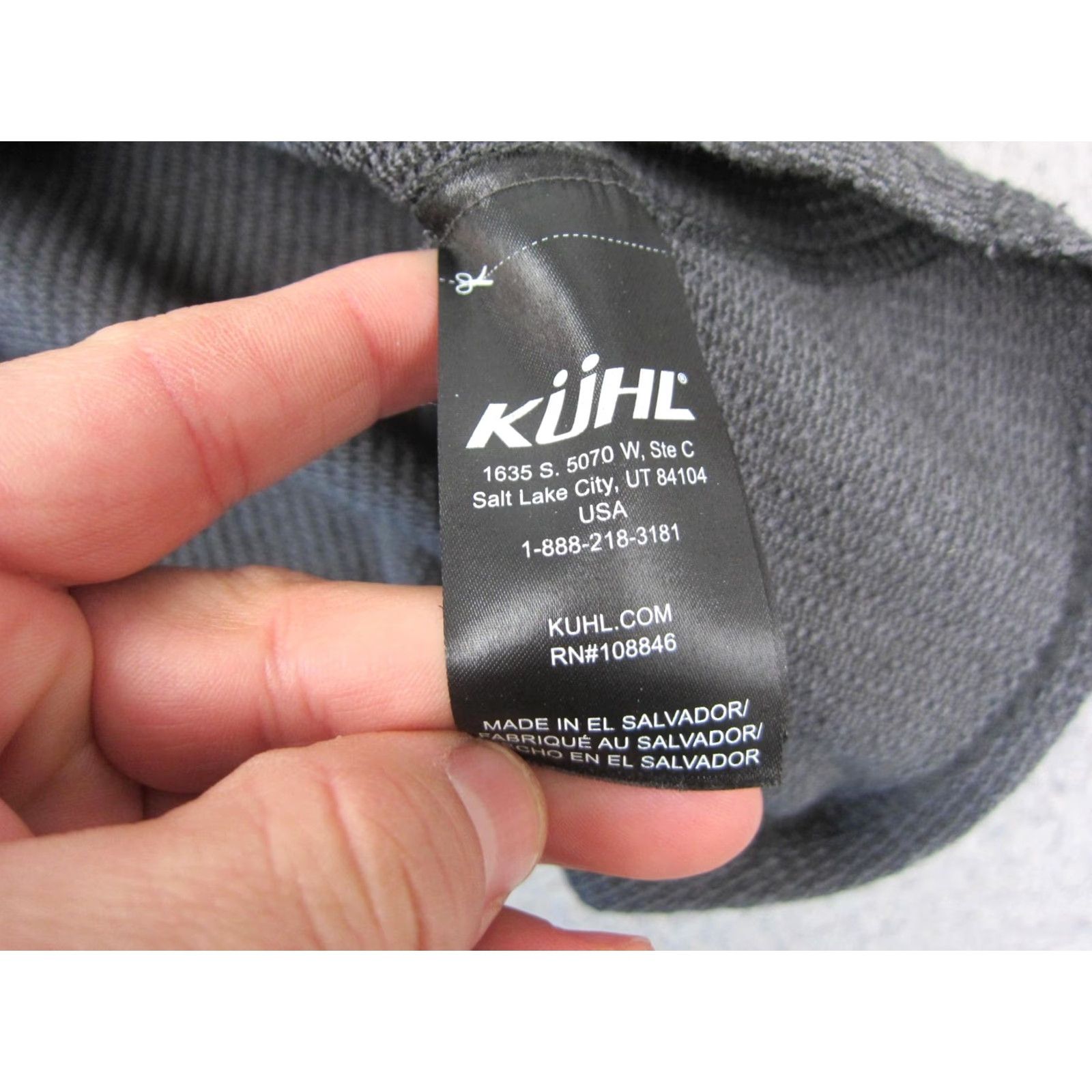 Vintage Kuhl Sweater Womens S Gray Petra Turtleneck Pullover Knit Size S / US 4 / IT 40 - 6 Thumbnail