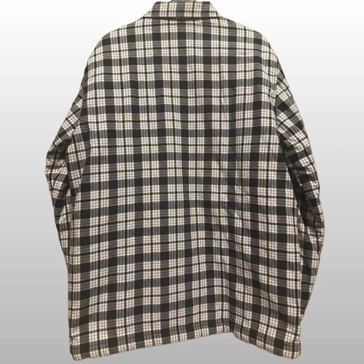 Supreme Supreme Quilted Zip Flannel Shirt FW14 Size US L / EU 52-54 / 3 - 2 Thumbnail