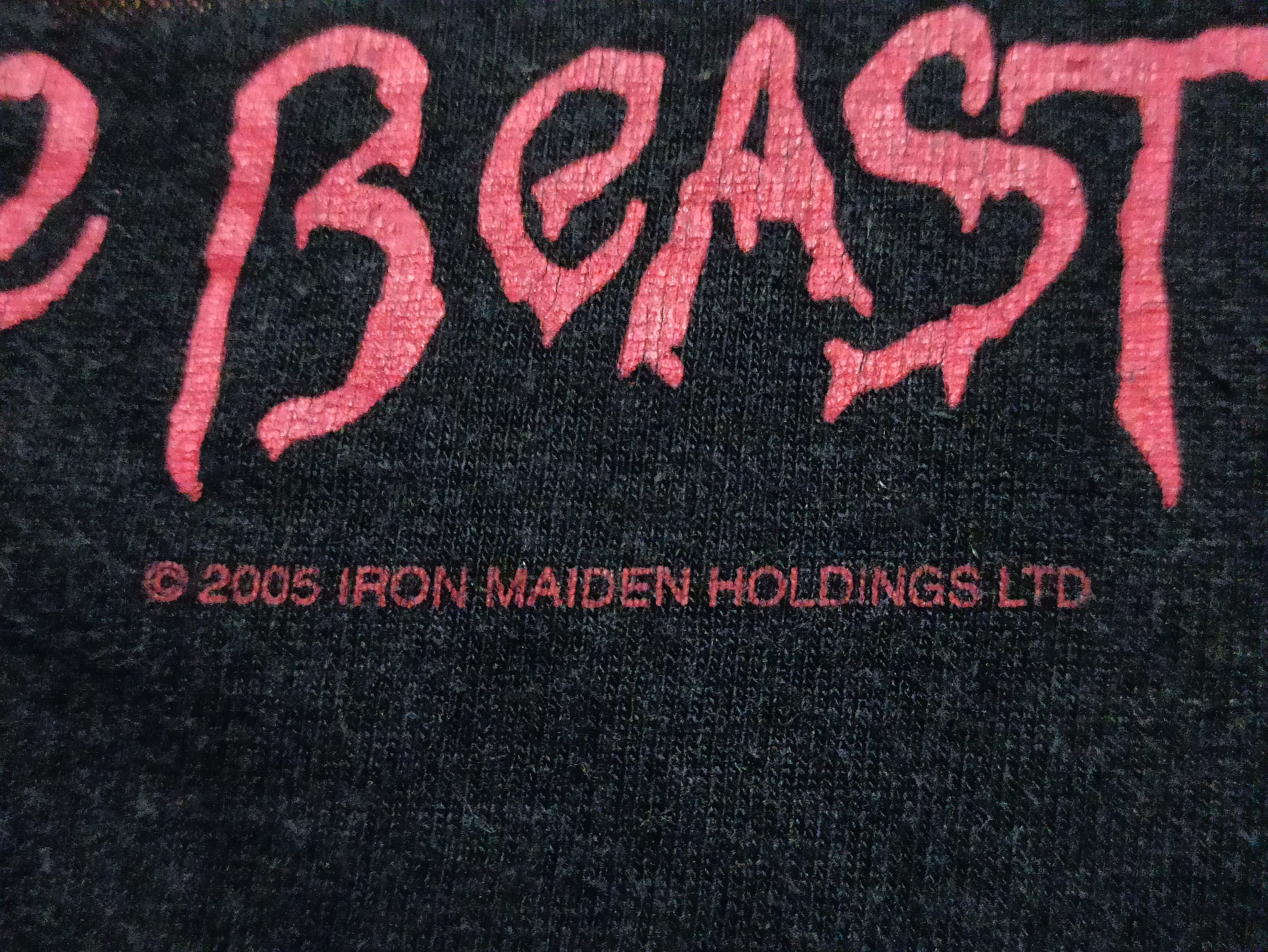 Iron Maiden Iron Maiden The Number of the Beast Vintage Long Sleeve Tee Size US L / EU 52-54 / 3 - 3 Thumbnail