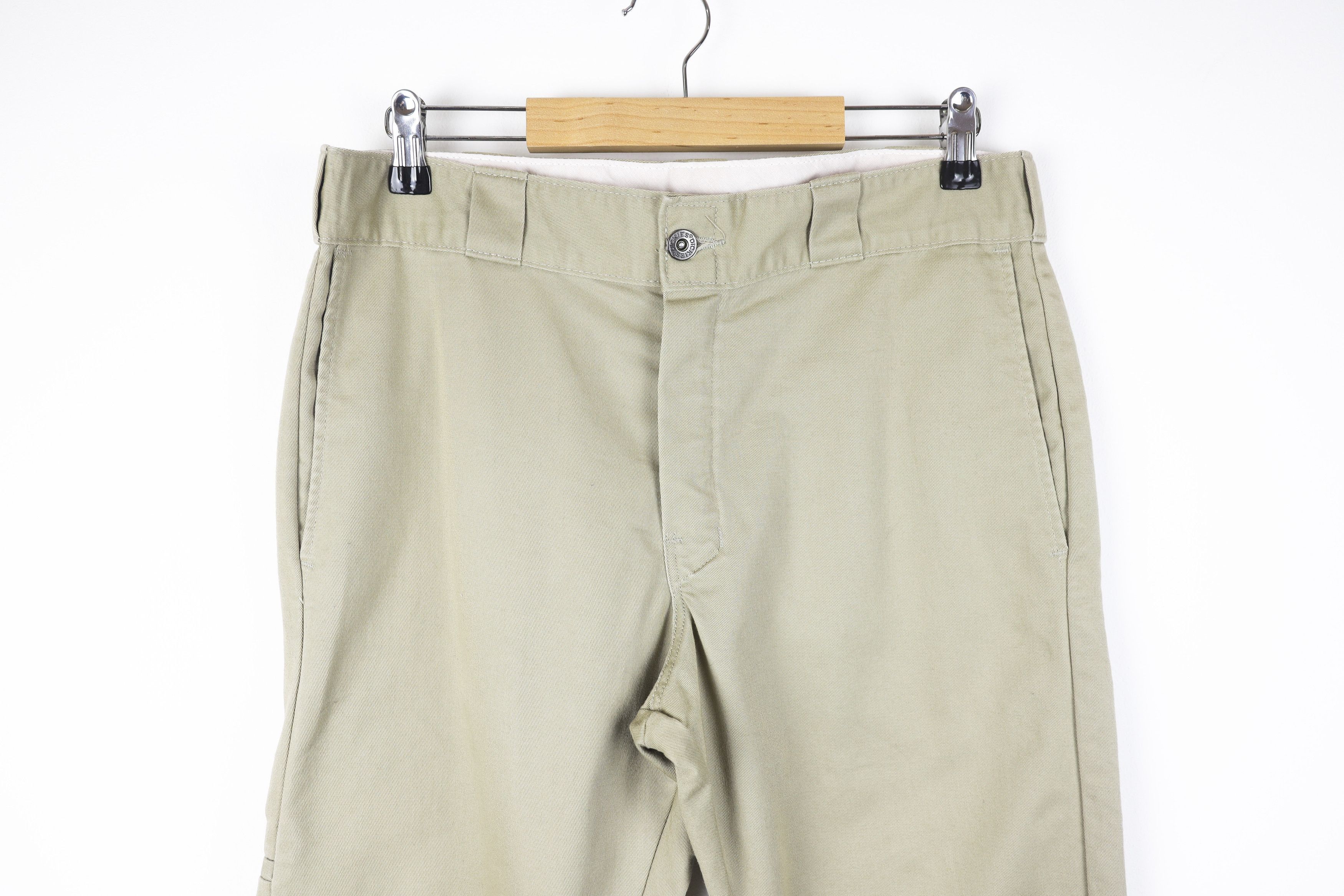 Dickies × Hook-Ups Dickies Beige Logo Single Knee Pocket Work Trousers Pants Size US 30 / EU 46 - 5 Thumbnail