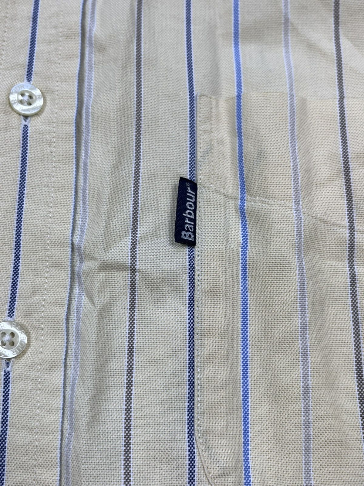 Barbour Barbour Mens Long Sleeve Striped Shirt Size US M / EU 48-50 / 2 - 6 Thumbnail
