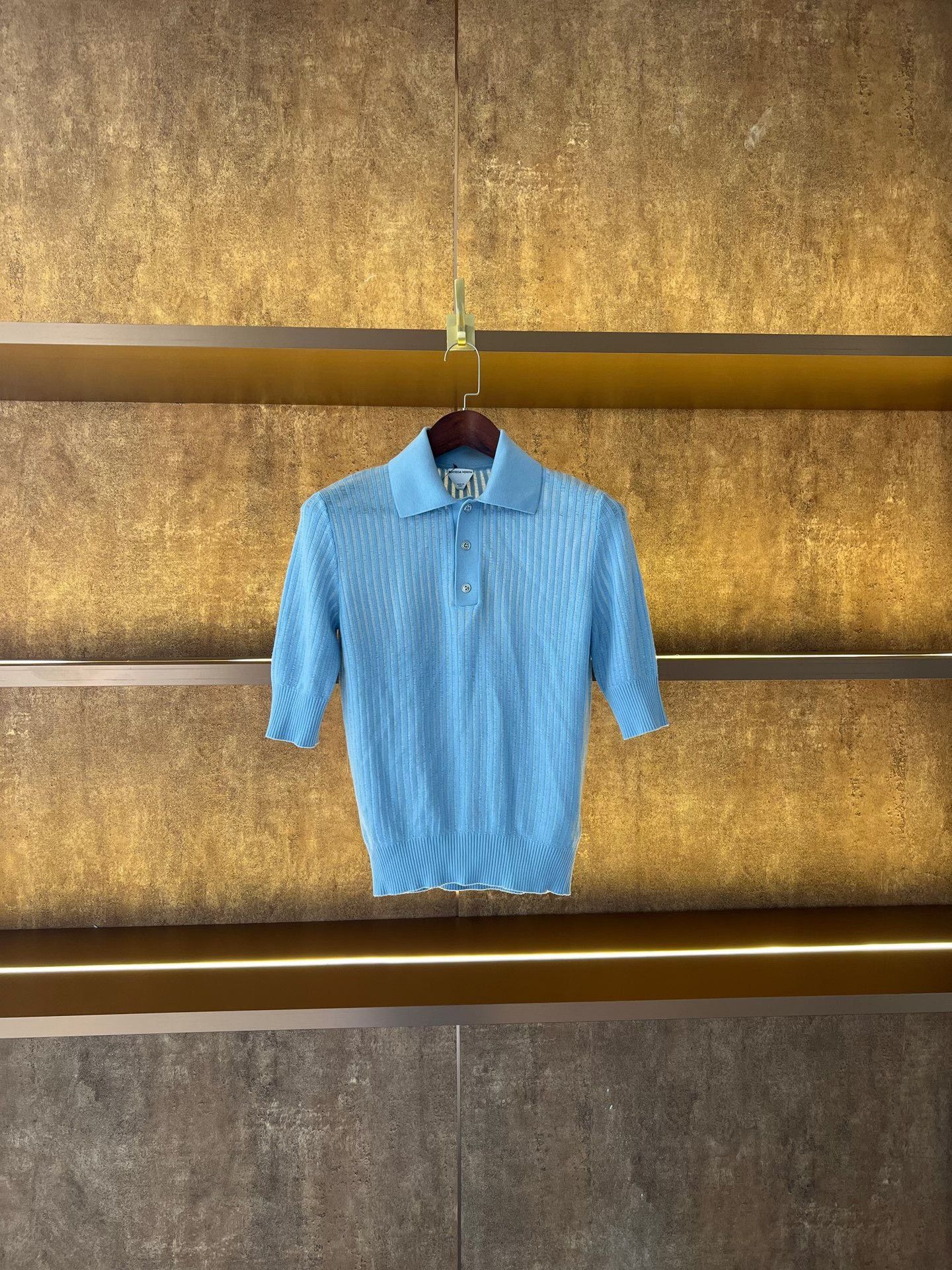 Bottega Veneta Bottega Veneta Knit Polo Size US L / EU 52-54 / 3 - 1 Thumbnail