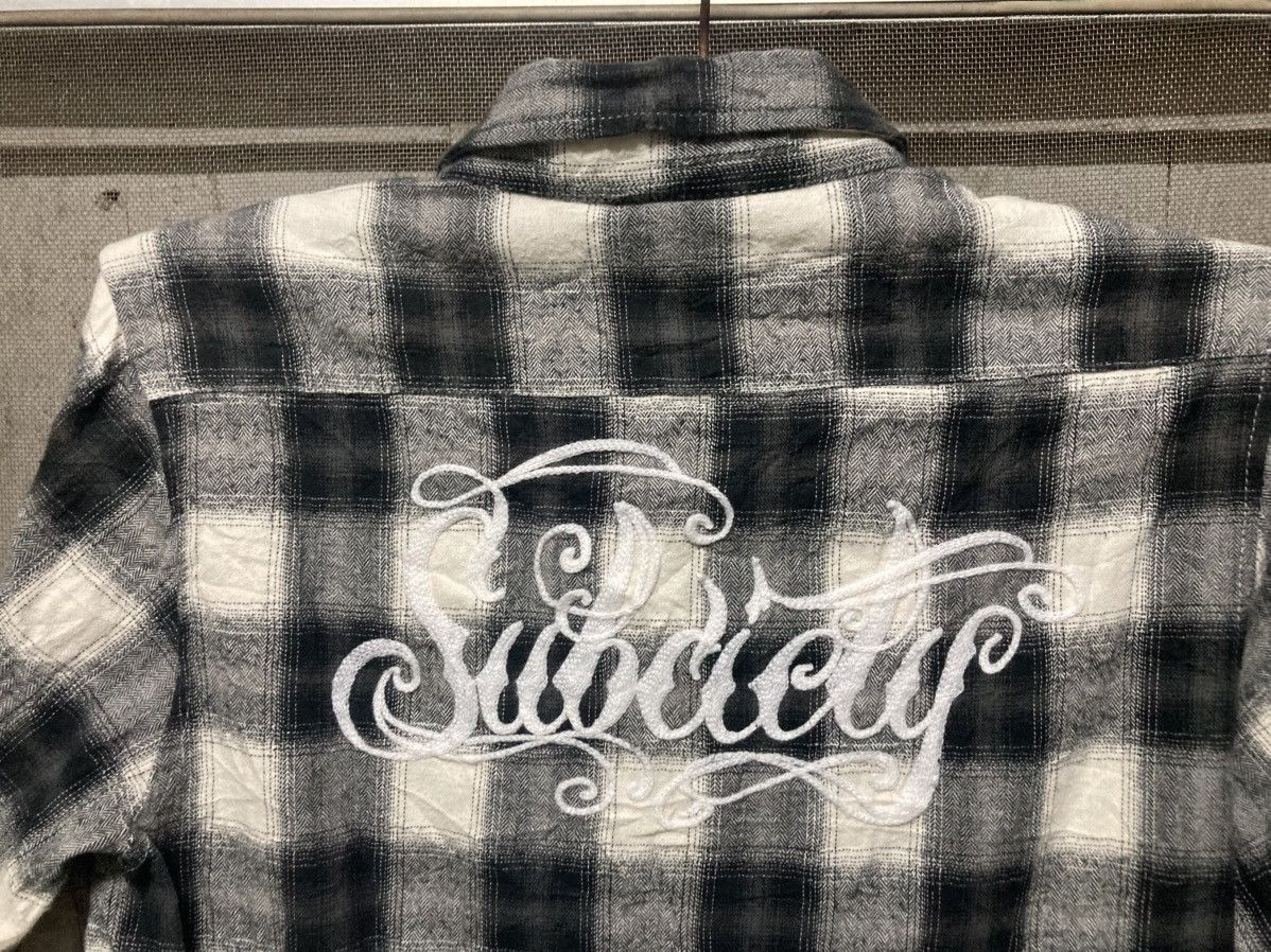 Japanese Brand Subciety Shirt Bottom Up Size US S / EU 44-46 / 1 - 4 Thumbnail