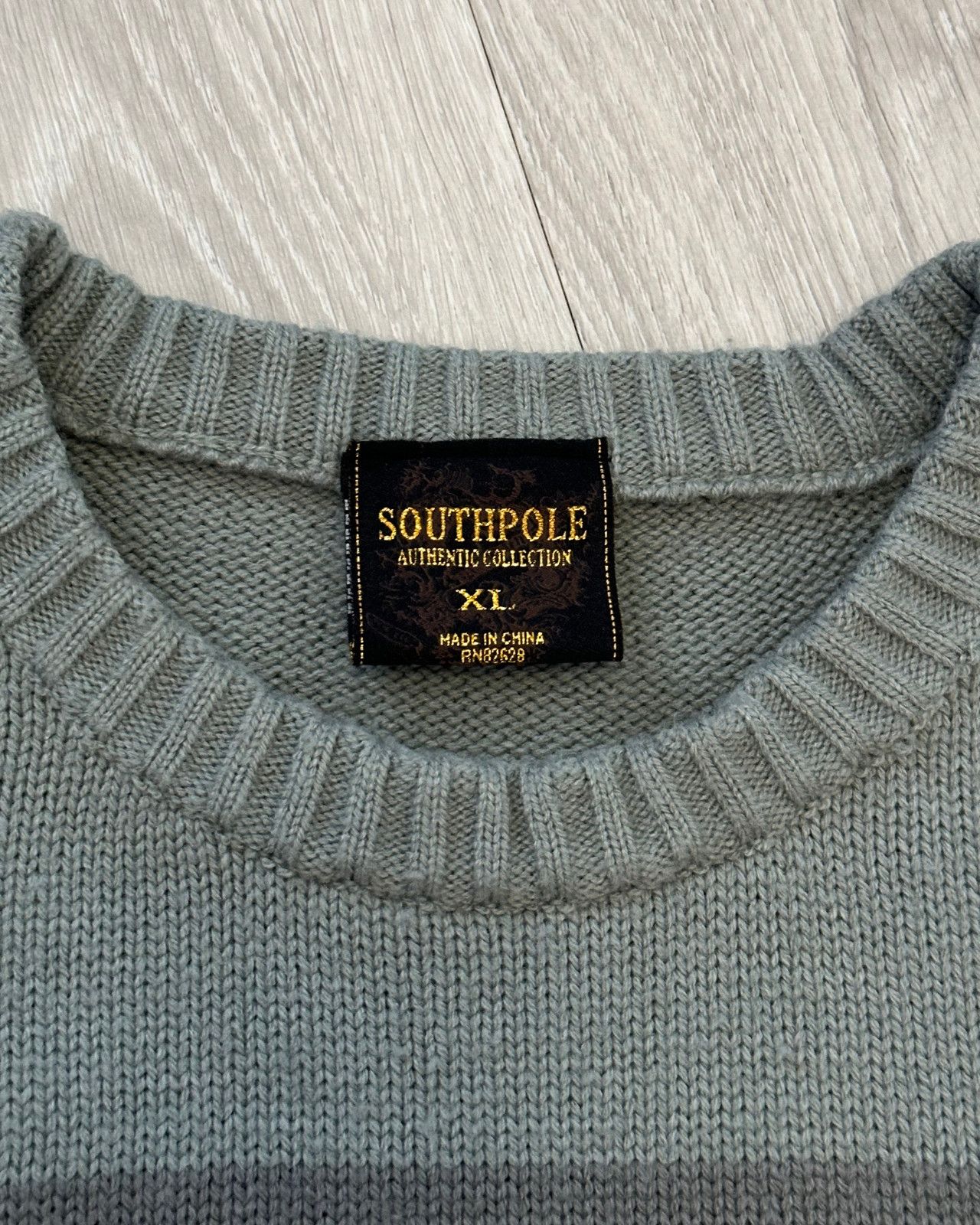 Southpole Vintage Y2K Southpole Striped Knit Oversized Sweater - XL Size US XL / EU 56 / 4 - 4 Thumbnail