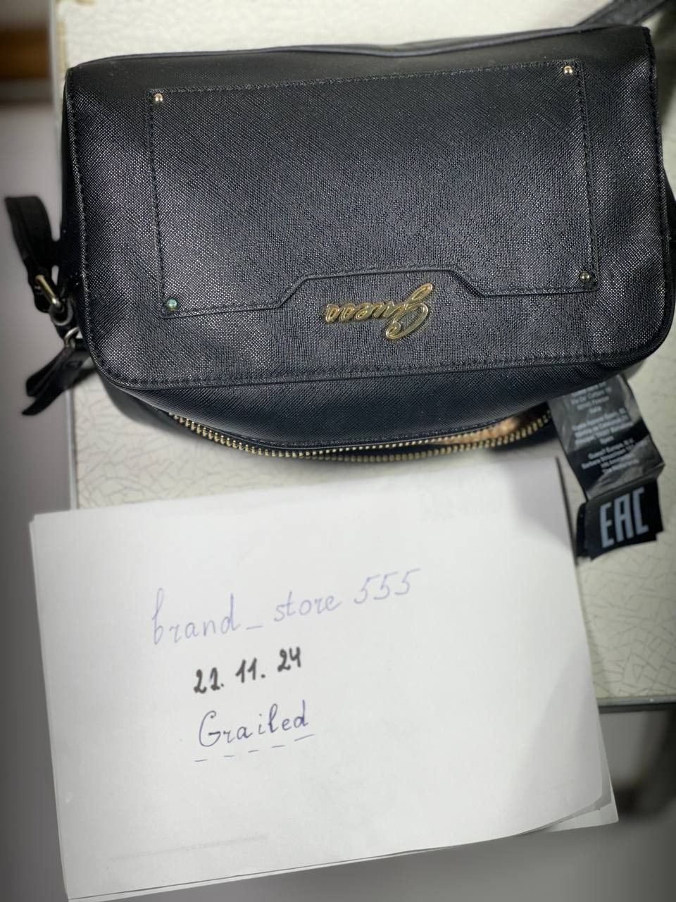 Guess Small black shoulder bag by Guess Size ONE SIZE - 4 Thumbnail