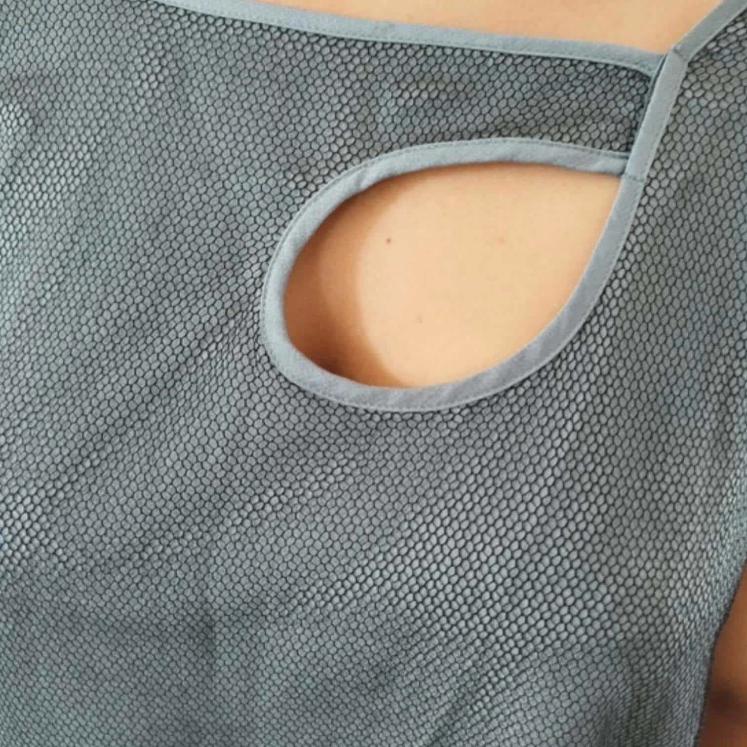Cop Copine The Cop Copine Neutral Cutout Top Size ONE SIZE - 4 Thumbnail