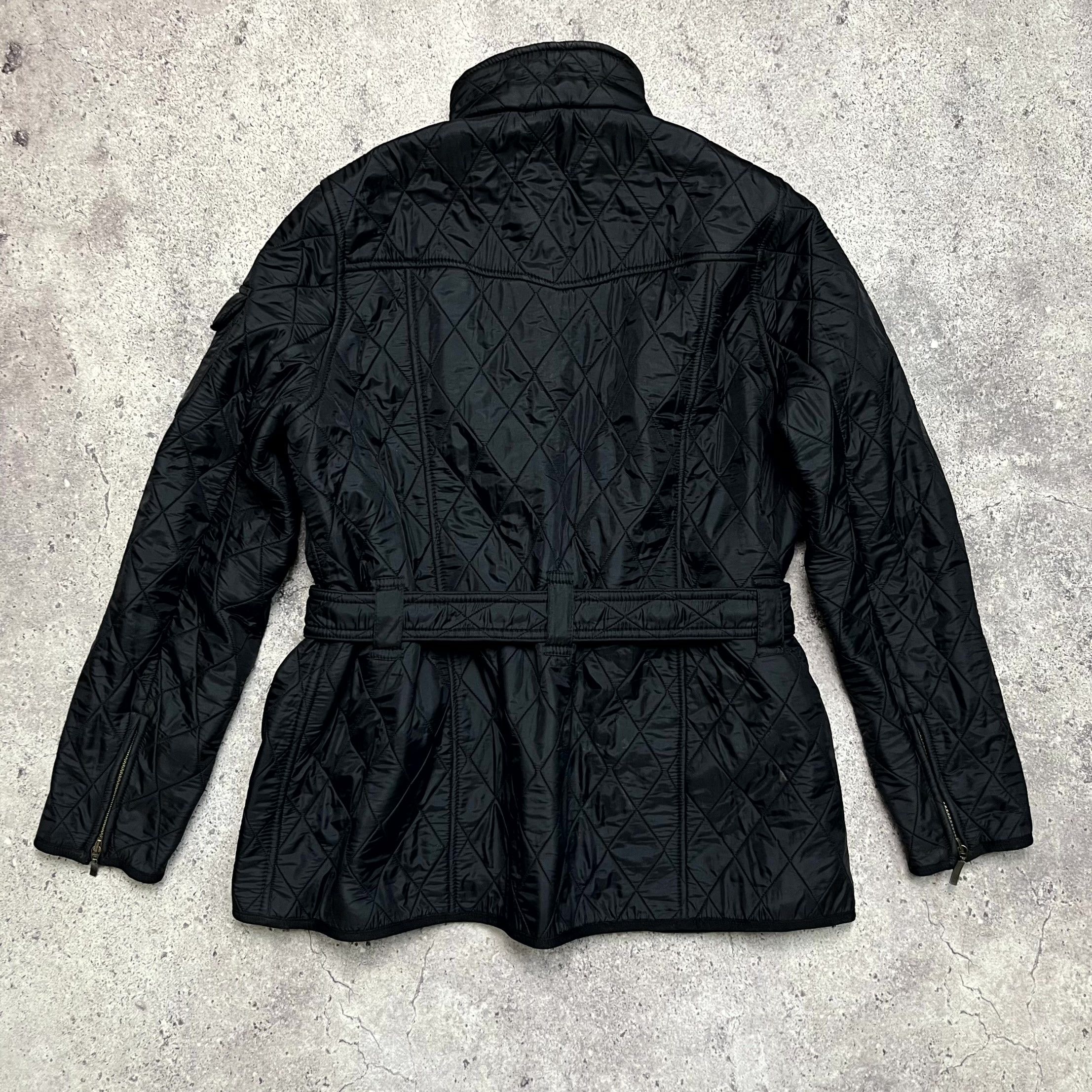 Barbour Barbour Quilted Womens Pockets Belted Jacket Size M EU 46 Size M / US 6-8 / IT 42-44 - 5 Thumbnail