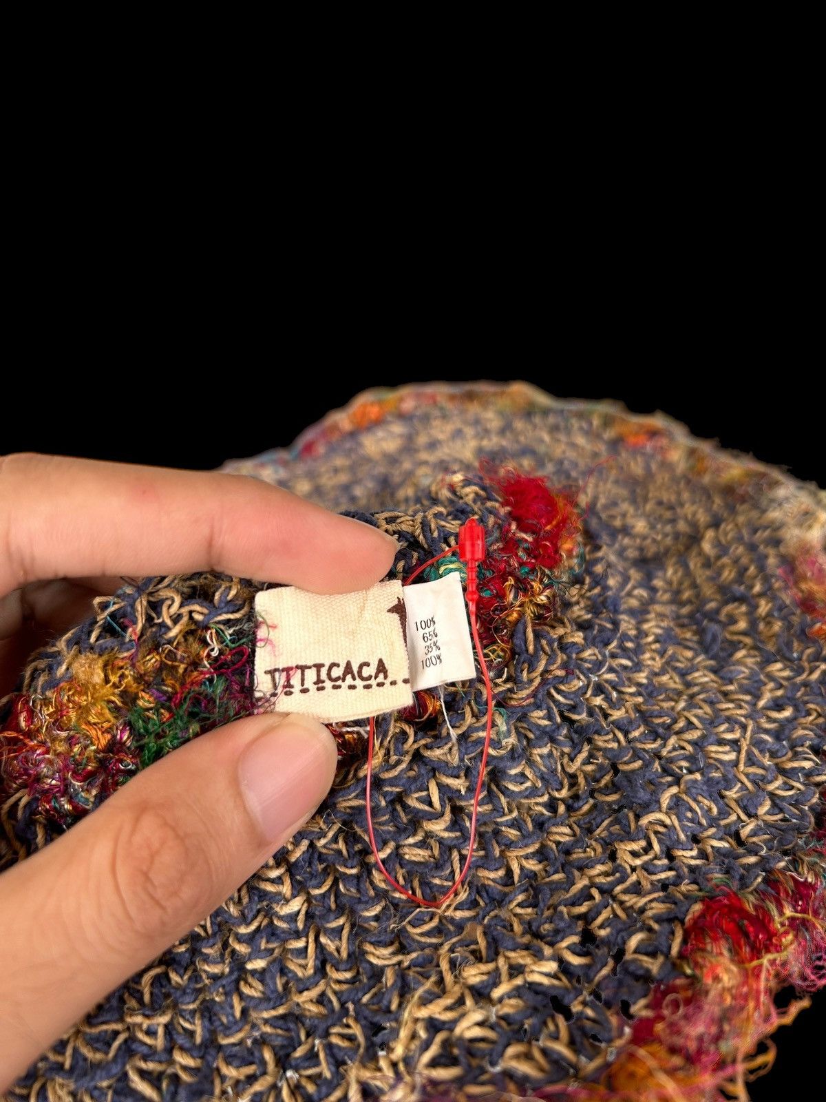 Japanese Brand × Kapital × Vintage TITICACA Crochet Knitted Custom Rare Bucket Hats ☠️☠️ Size ONE SIZE - 10 Thumbnail