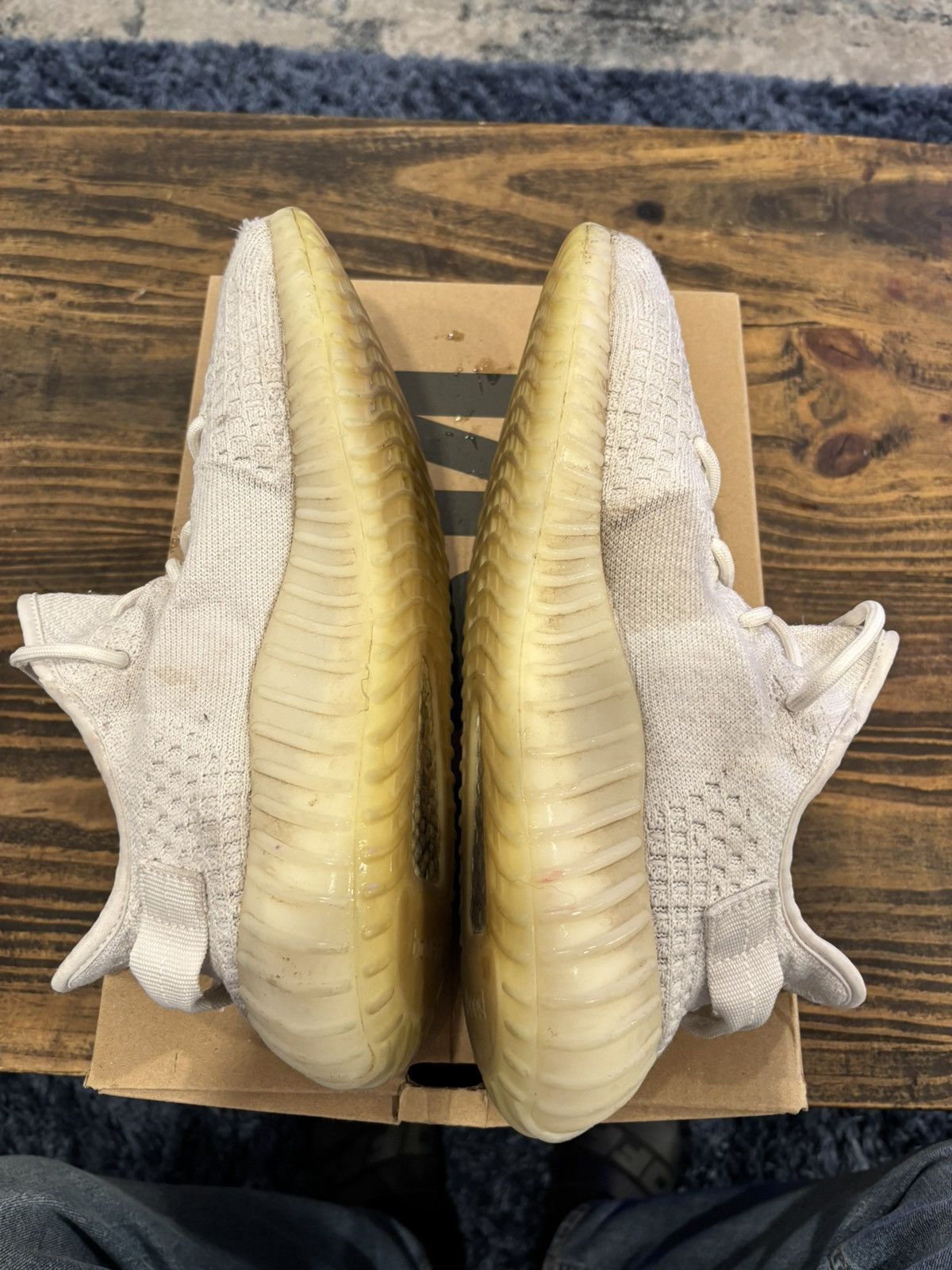 Kanye West × Yeezy Yeezy 350 Boost “Bone” Size US 9.5 / EU 42-43 - 6 Thumbnail
