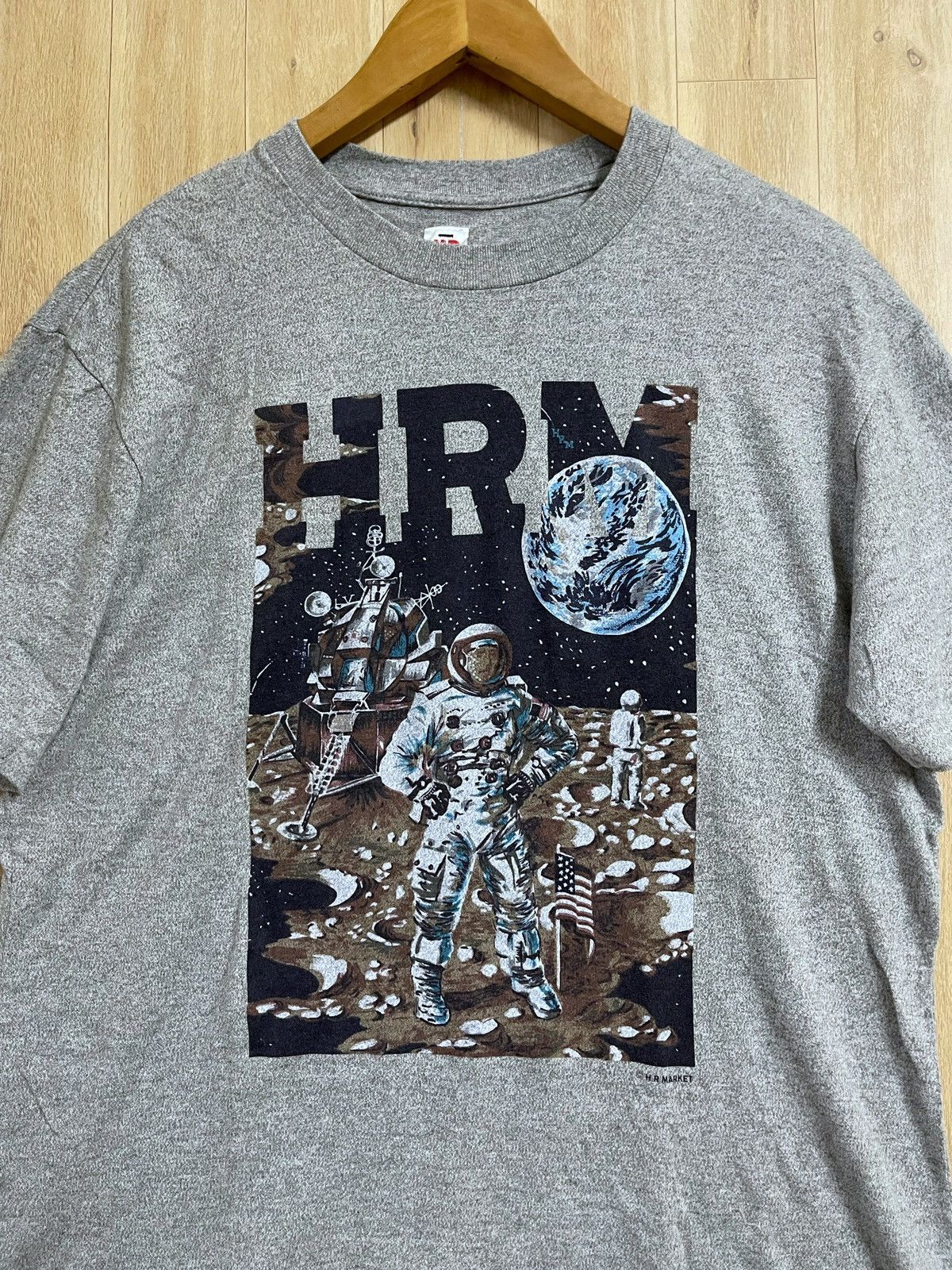 Blue Blue Japan × HOLLYWOOD RANCH MARKET × Japanese Brand Vintage Hollywood Ranch Market Blue Blue Japan Okura T shirt Size US M / EU 48-50 / 2 - 2 Thumbnail