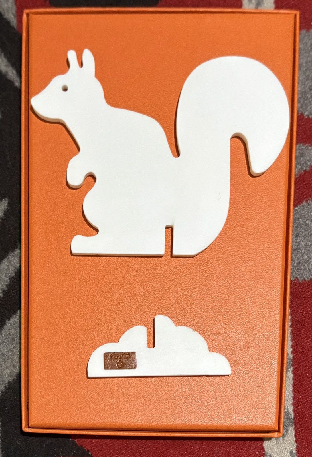 Hermes petit h Porcelain Squirrel with Stand Size ONE SIZE - 3 Thumbnail