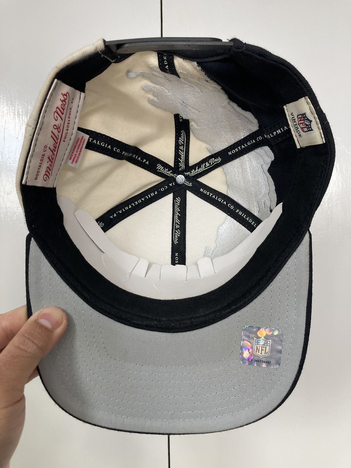 Mitchell & Ness RAIDERS MITCHELL NESS SPLASH SNAPBACK HAT VINTAGE COLLECTION Size ONE SIZE - 13 Thumbnail