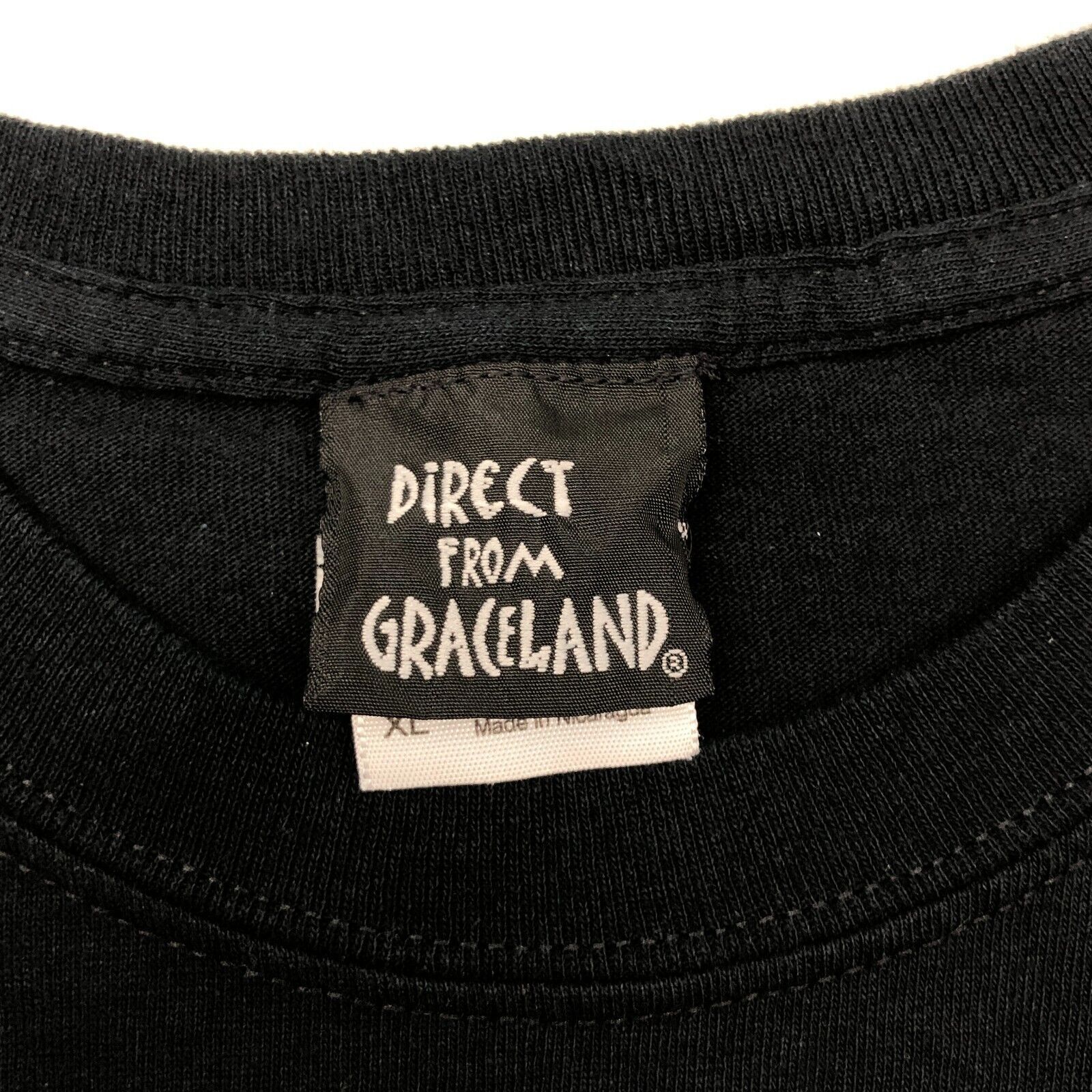 Vintage Elvis Welcome To Graceland Museum House Tour Tee Size XL B3 Size US XL / EU 56 / 4 - 3 Thumbnail