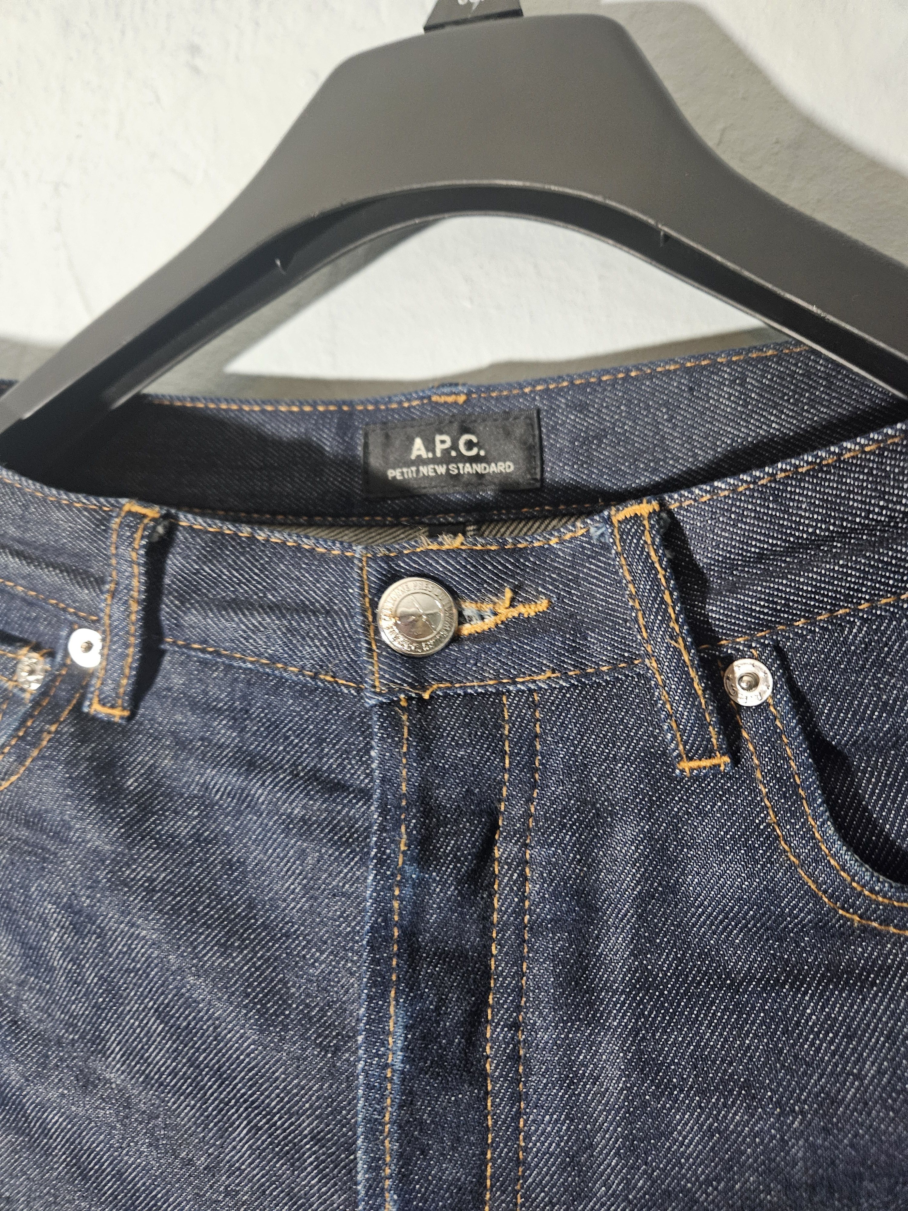 A.P.C. A.P.C. Petit New Standard Blue Denim Pants Size US 29 - 3 Thumbnail