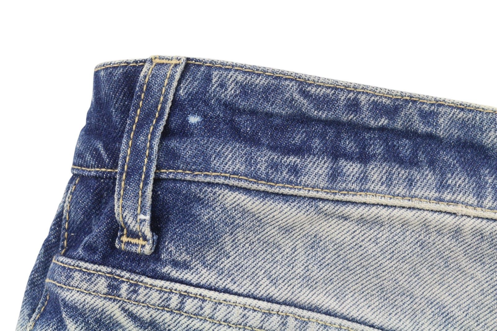 Guess GUDL W32/L32 Blue Whiskers Bootcut Button Fly 87828 Size US 32 / EU 48 - 11 Thumbnail