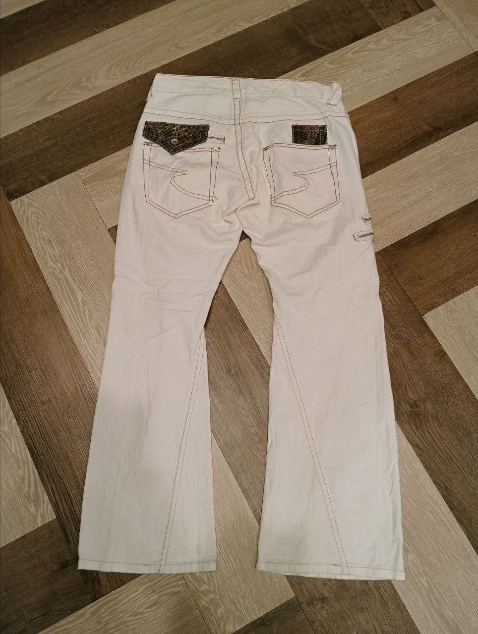 semanticdesign SEMANTIC DESIGN JAPAN FLARE JEANS - SIZE LL Size US 33 - 2 Thumbnail
