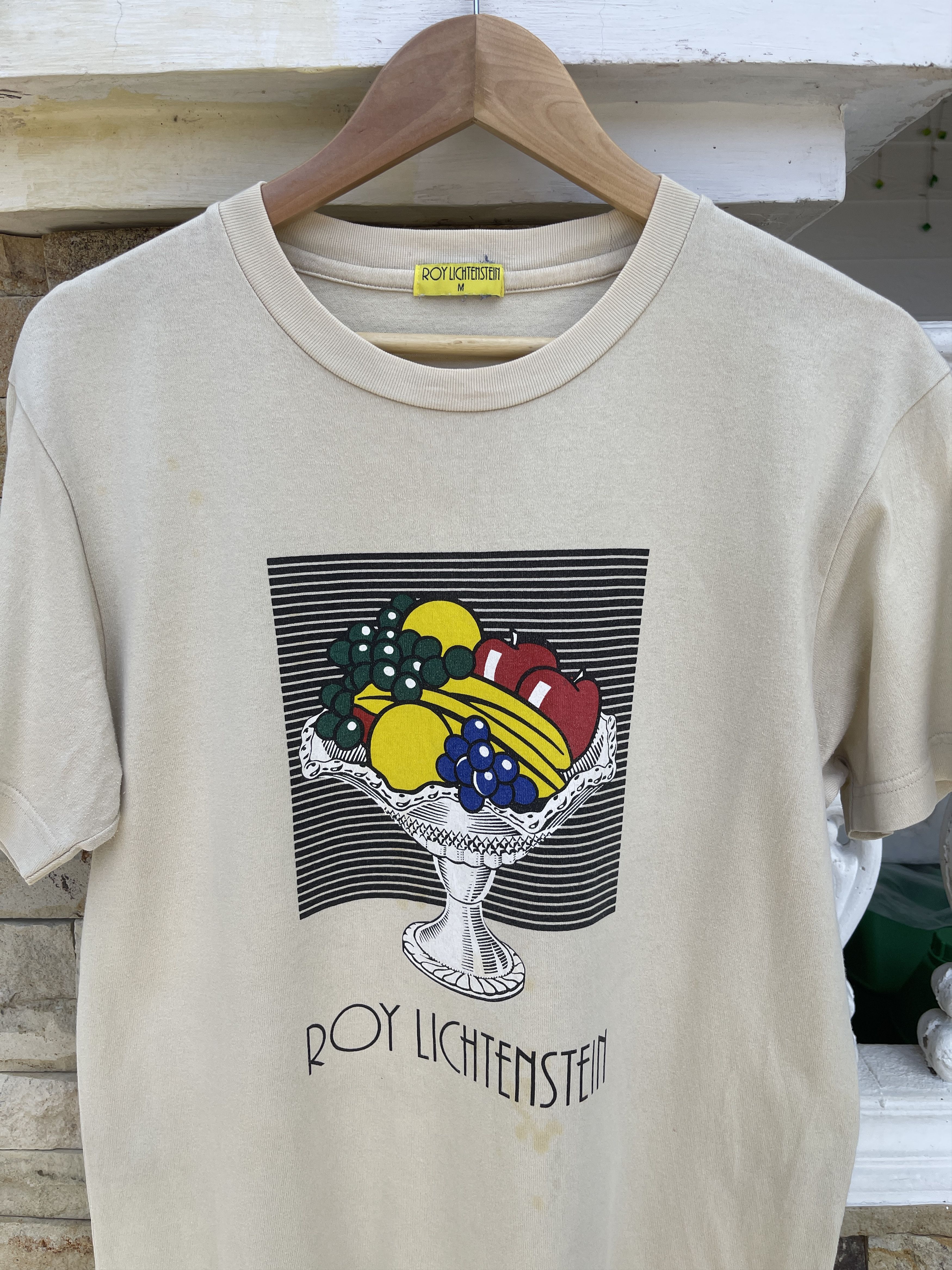 Vintage Last Drop🔥Rare🔥Vintage Art Roy Lichtenstein Pop Art T-Shirt Size US M / EU 48-50 / 2 - 2 Thumbnail