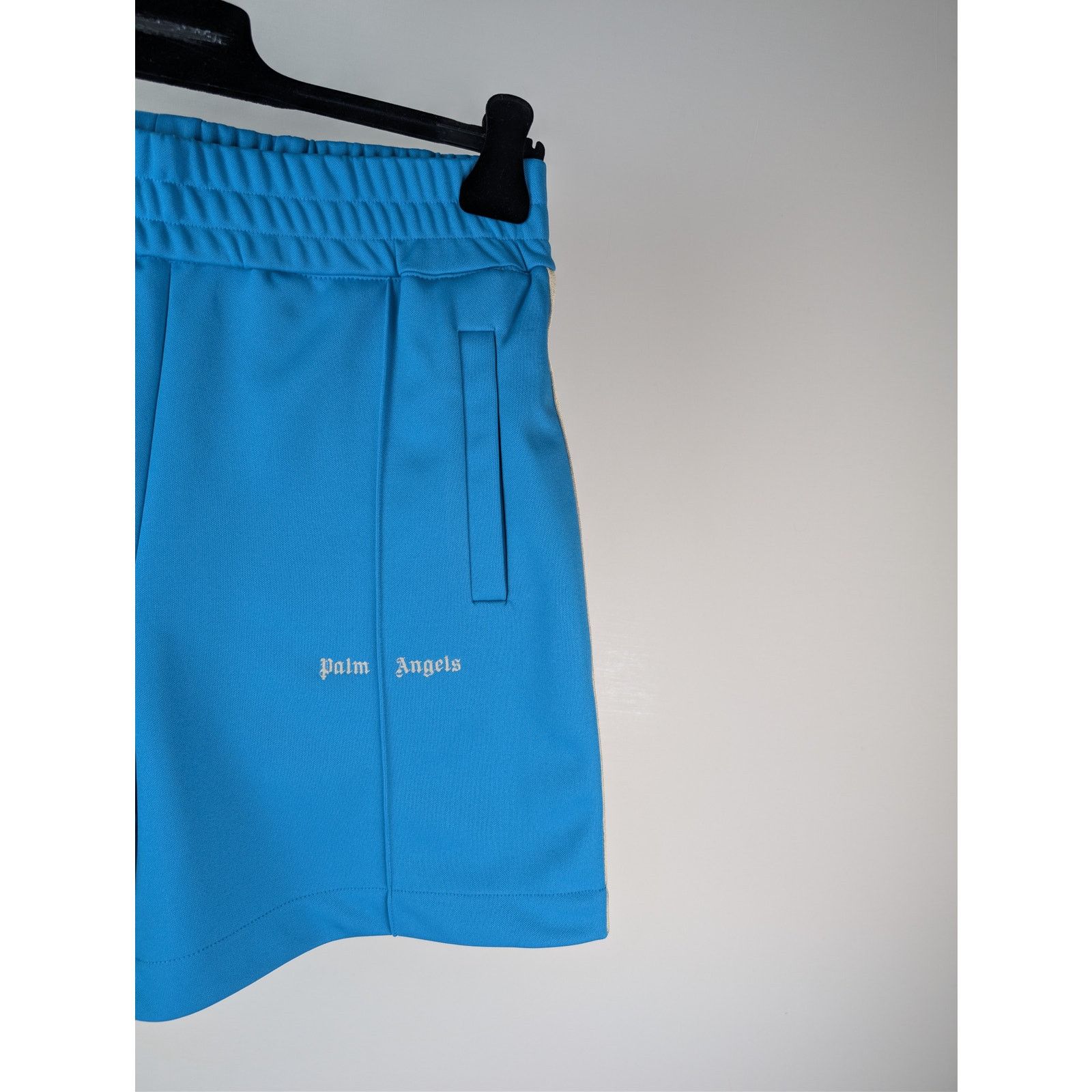 Palm Angels o1rshd1 Classic Logo Track Shorts in Light Blue / Off-White Size US 36 / EU 52 - 5 Thumbnail