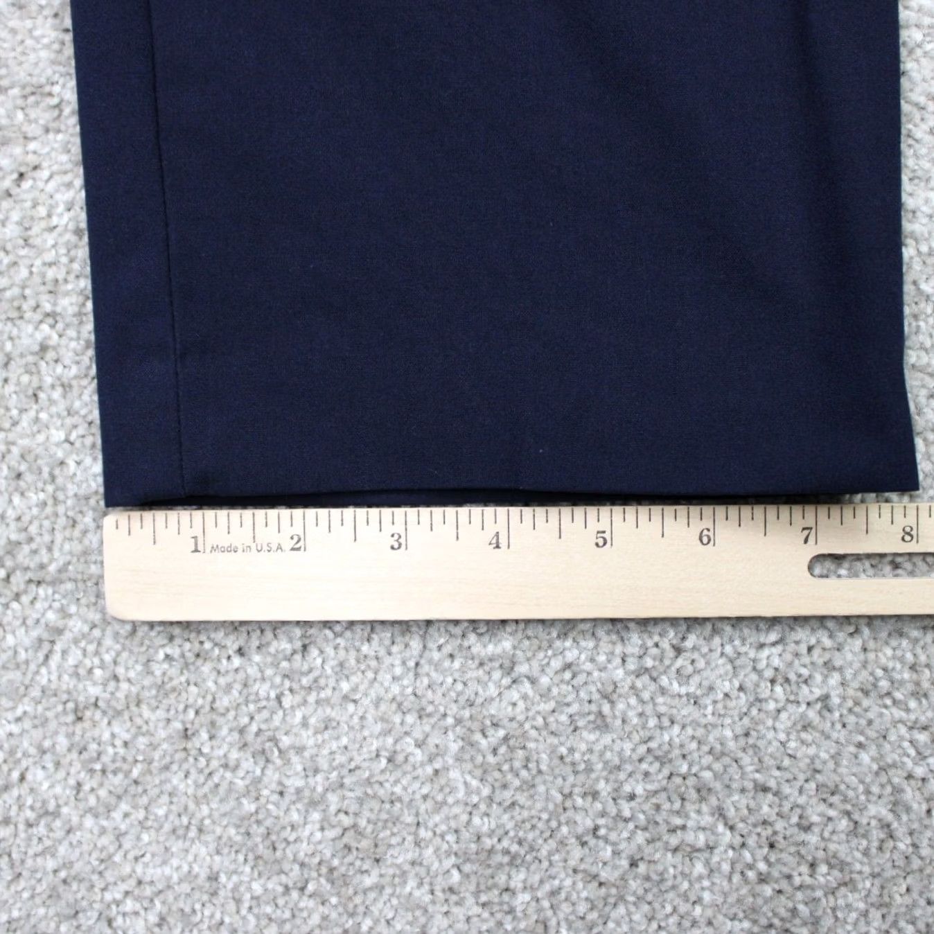 Ralph Lauren LAUREN Ralph Lauren Pants Mens 40x30 Blue Flat Front Polyester/Viscose Stretch Dress Pants Regular Mens Blue 90s Preppy Style Size US 40 / EU 56 - 5 Thumbnail