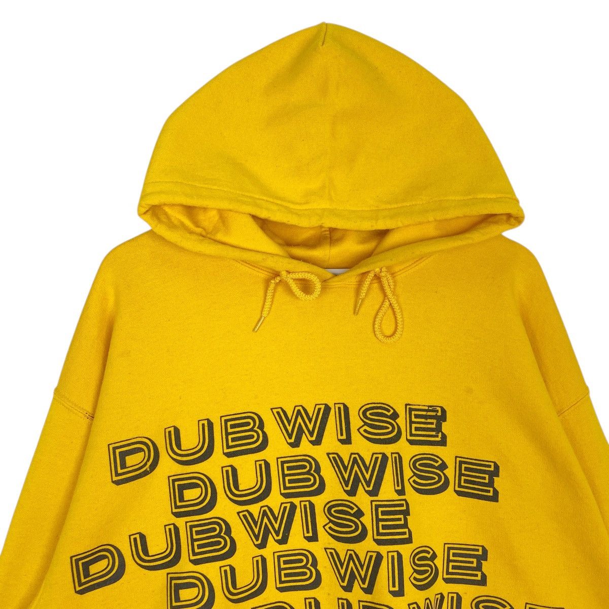 Vintage Vintage Gildan Heavy Hoodie Printed Sweater Yellow Size L Size US L / EU 52-54 / 3 - 4 Thumbnail