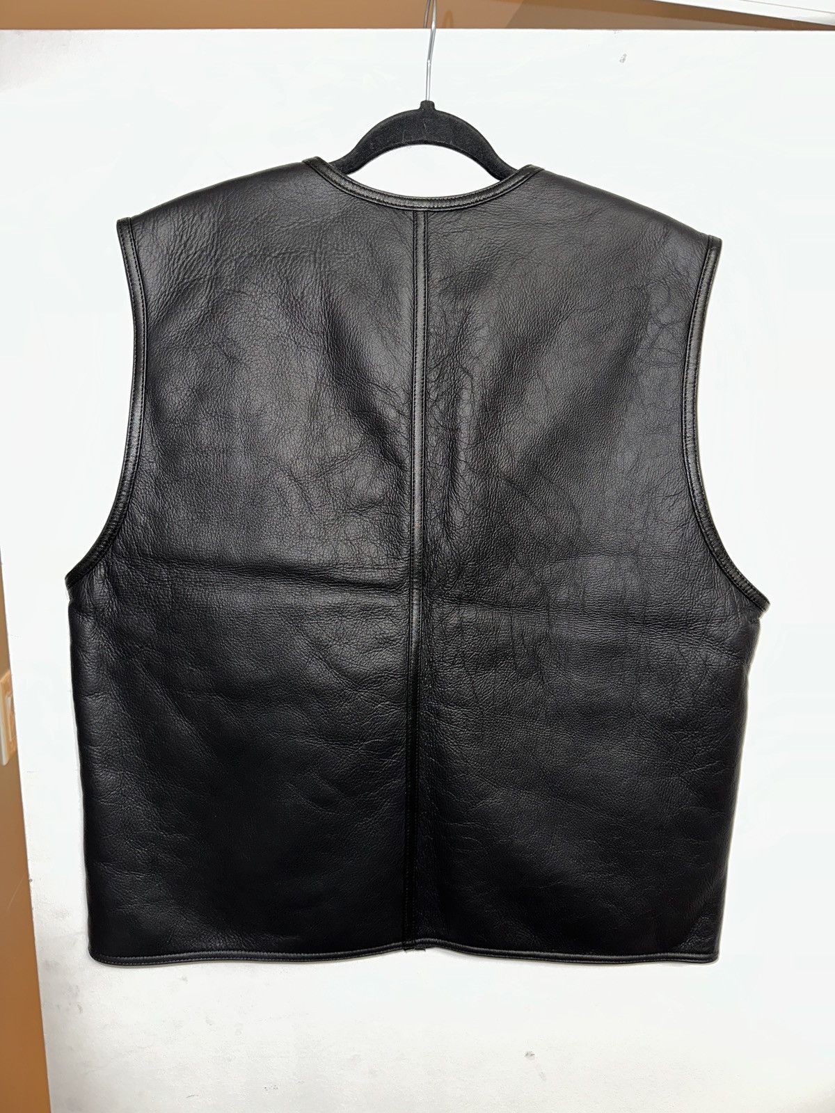 Frame Reversible Leather Shearling Vest Size US XL / EU 56 / 4 - 2 Thumbnail