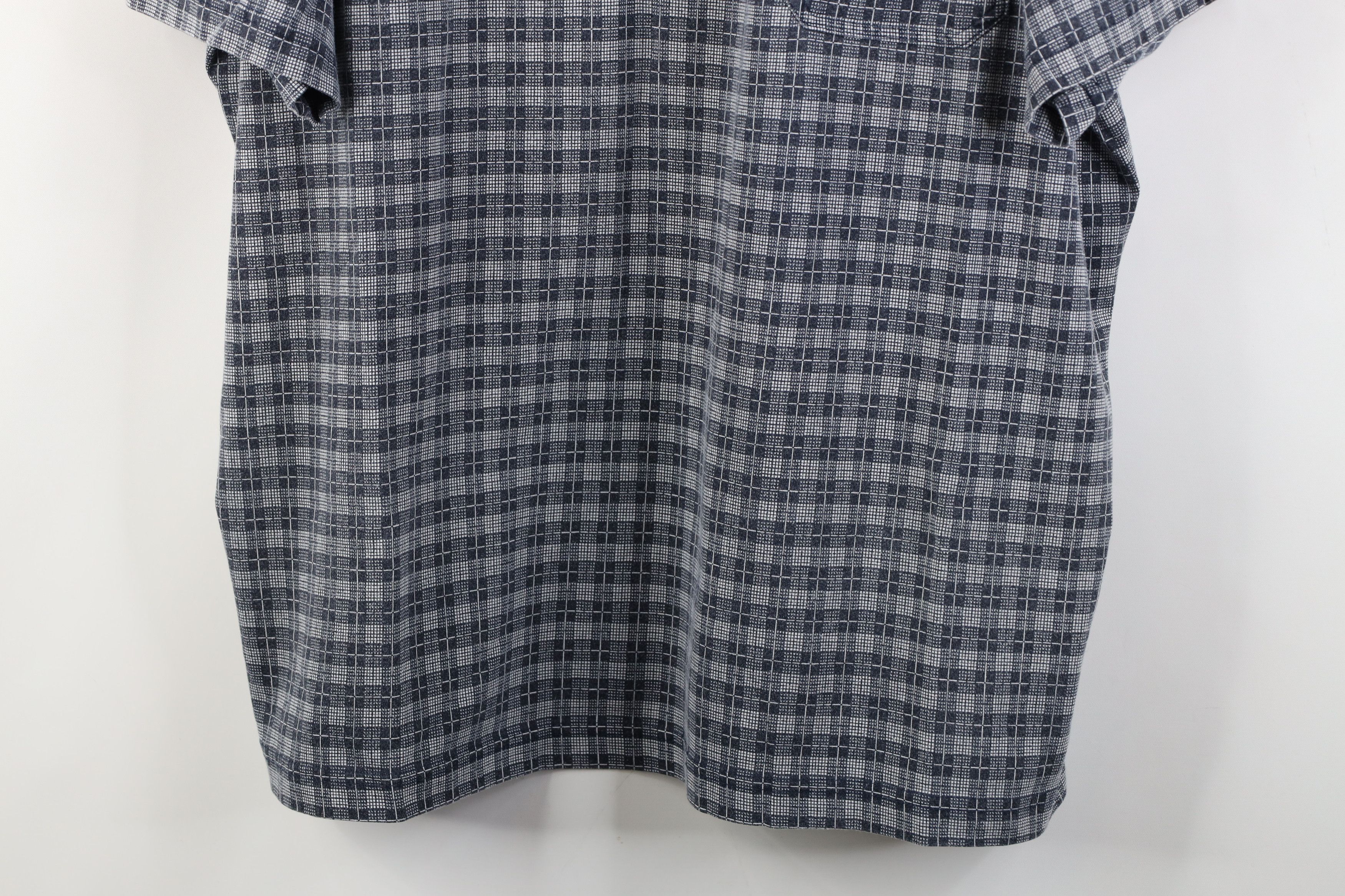 Vintage Vintage 90s Streetwear Fit Collared Golf Polo Shirt Plaid Size US XXL / EU 58 / 5 - 3 Thumbnail