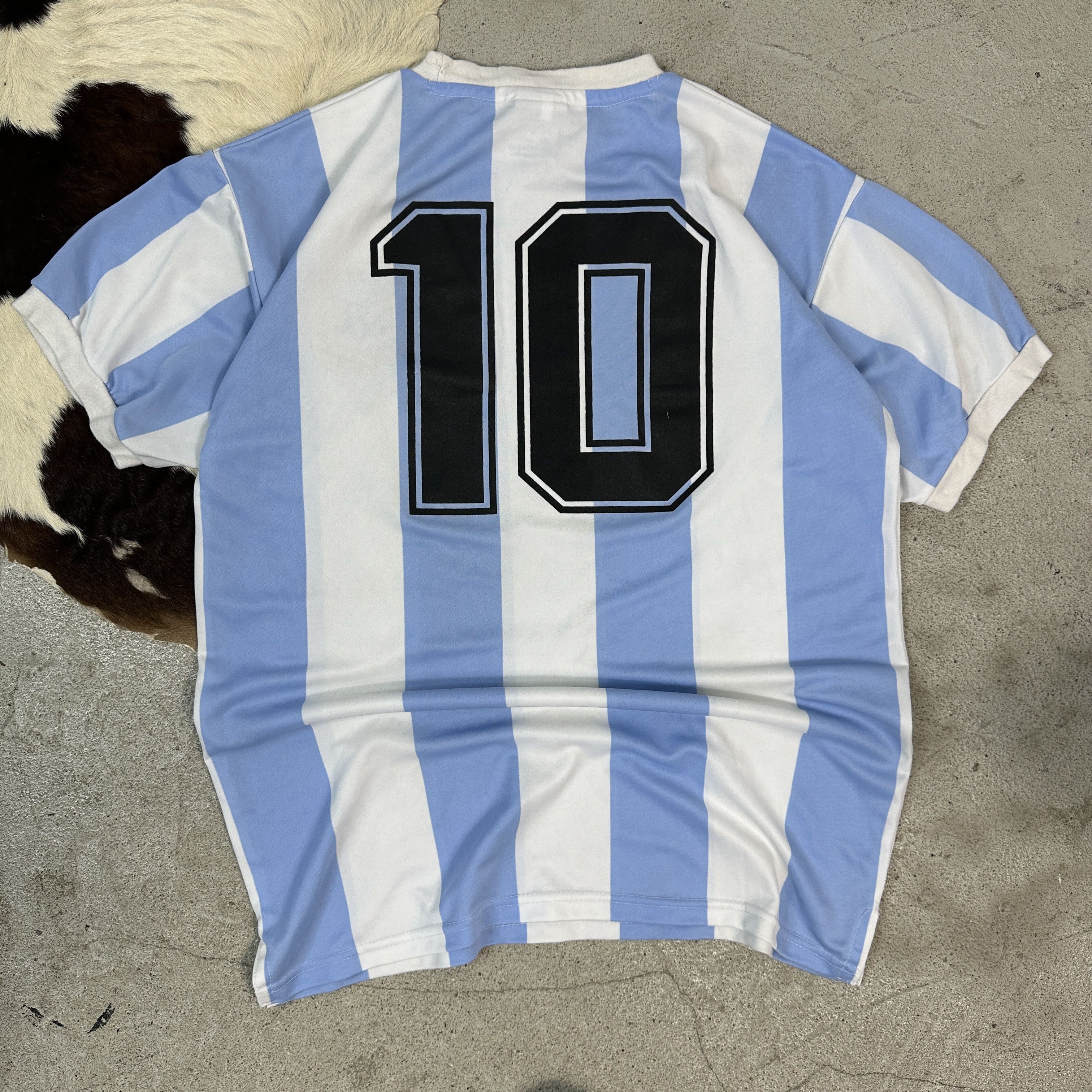 Vintage Vintage Y2K Streetwear Sporty Repro Argentina Retro Jersey Size US L / EU 52-54 / 3 - 4 Thumbnail