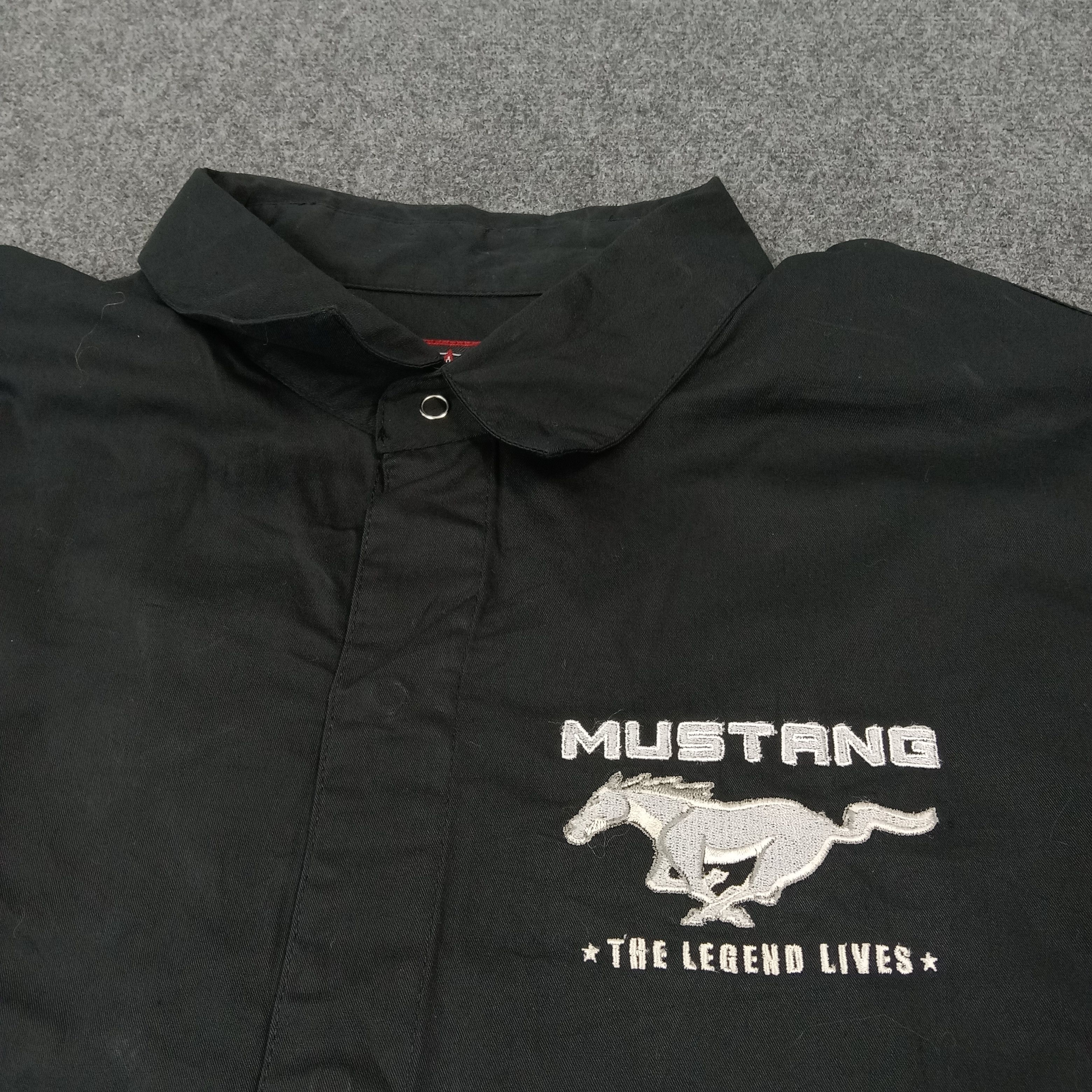 Ford Ford Mustang Racing Supercar Logo Work Shirt C267N11 Size US L / EU 52-54 / 3 - 4 Thumbnail