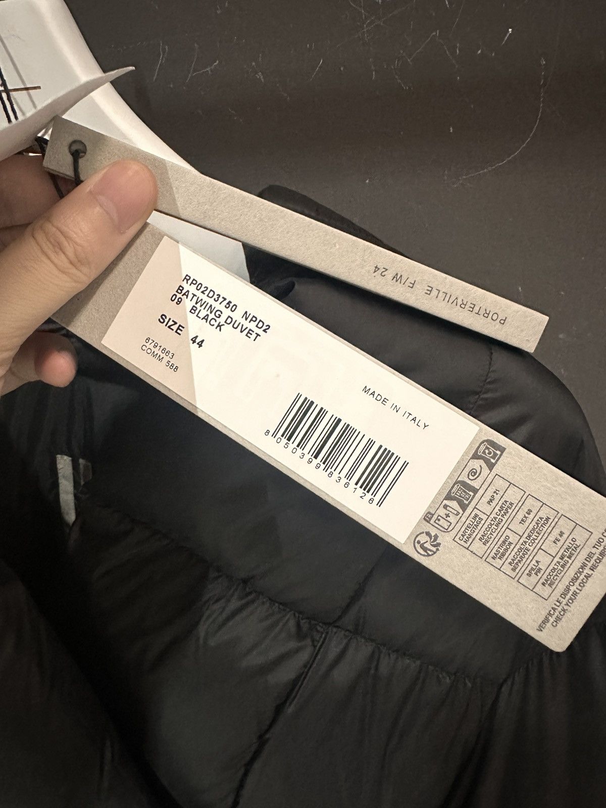 Rick Owens Rick Owens RP Batwing Duvet Size M / US 6-8 / IT 42-44 - 3 Thumbnail