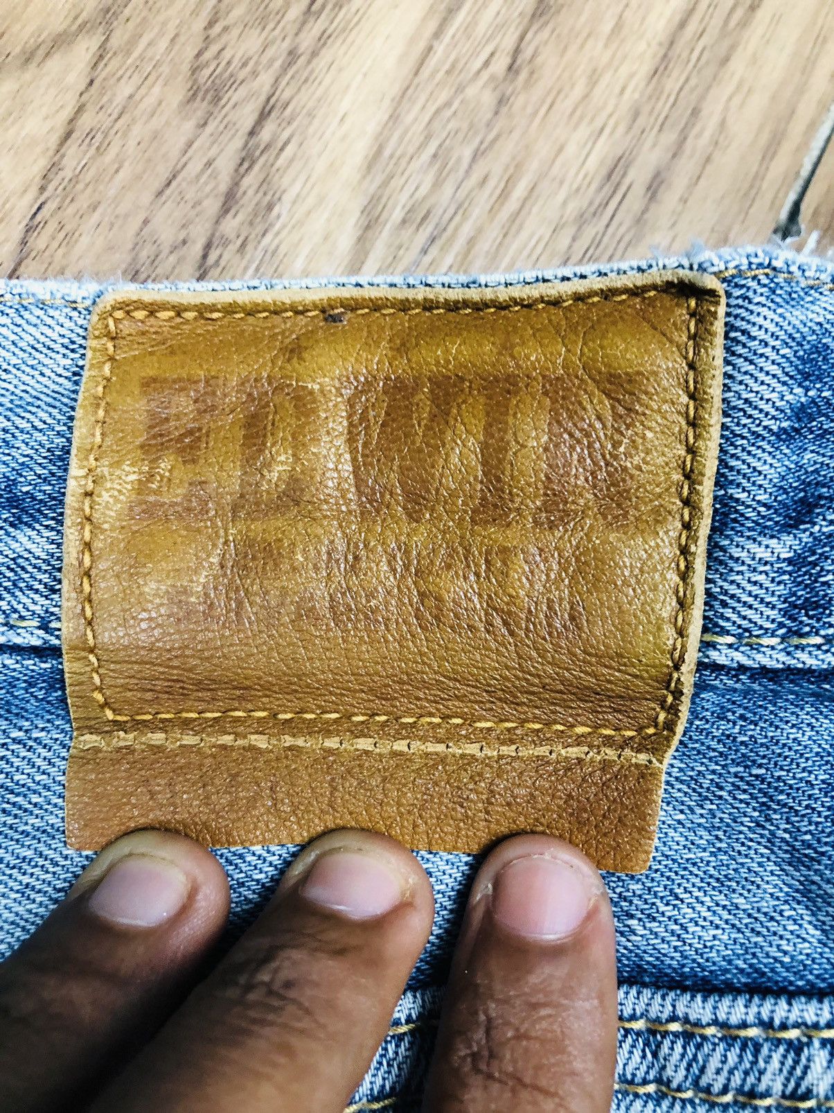 Edwin Edwin Distressed Jeans (37) Size US 33 - 19 Thumbnail