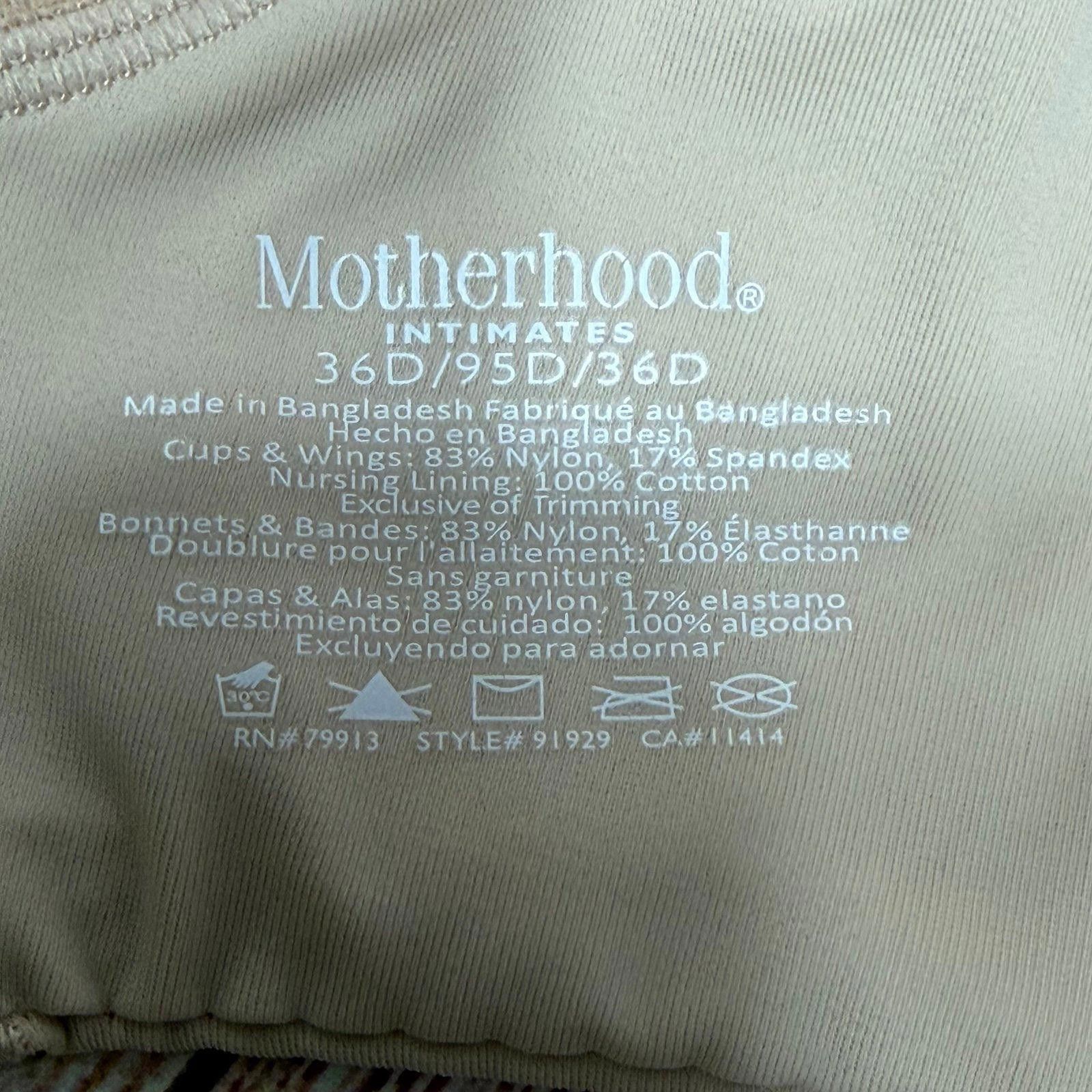 Other Motherhood Intimates Nursing Bra 36D Beige Size ONE SIZE - 7 Thumbnail