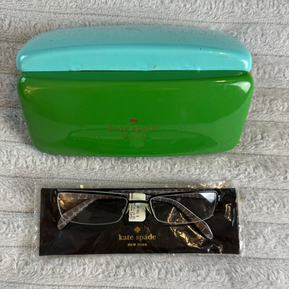 Kate Spade Kate Spade NY Women's Metal Eyeglass Frames, Orig $150 Size ONE SIZE - 4 Thumbnail