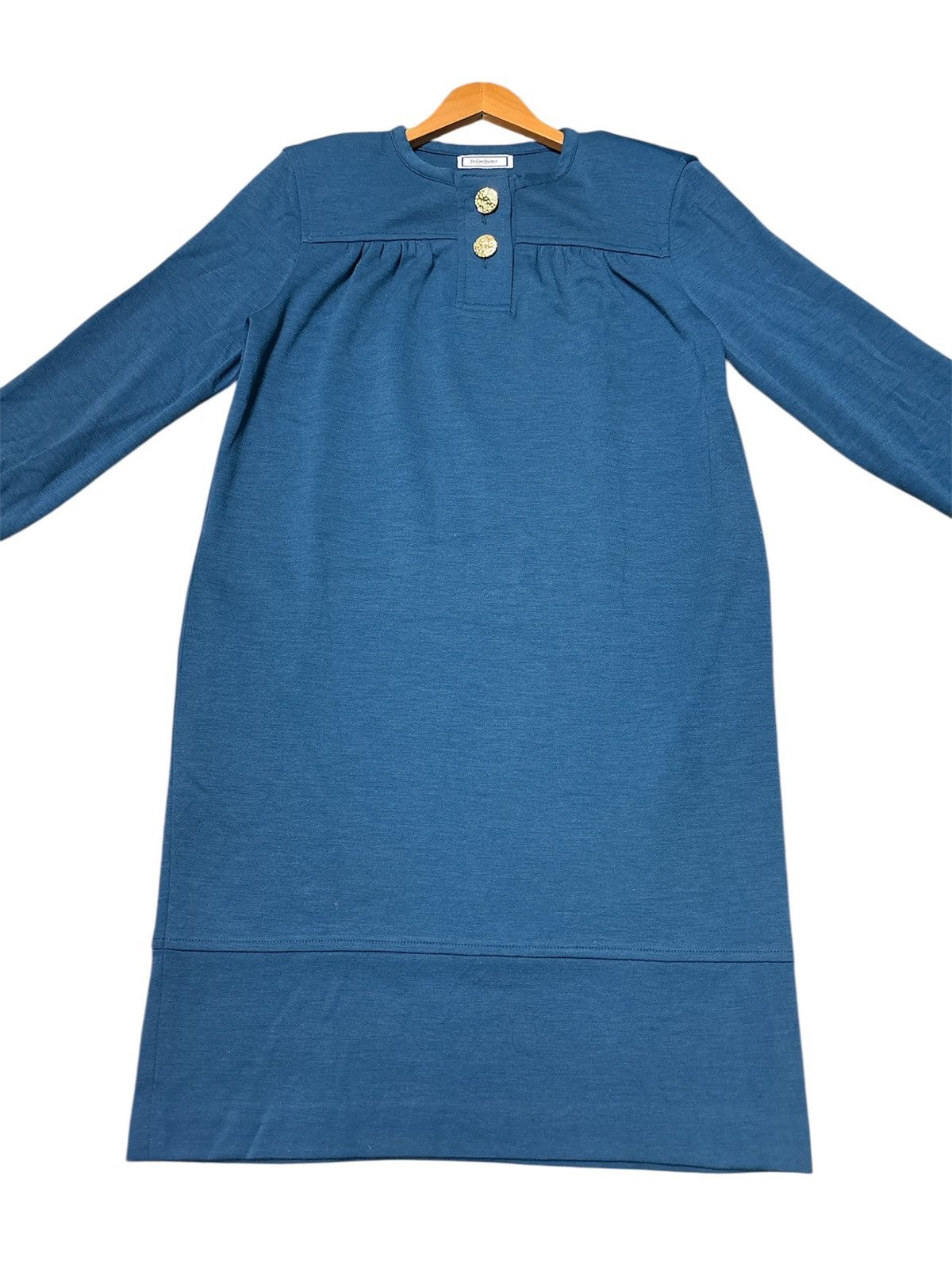 Yves Saint Laurent ‼️RARE‼️VINTAGE YVES SAINT LAURENT WOOL DRESS🔥 Size M / US 6-8 / IT 42-44 - 4 Thumbnail