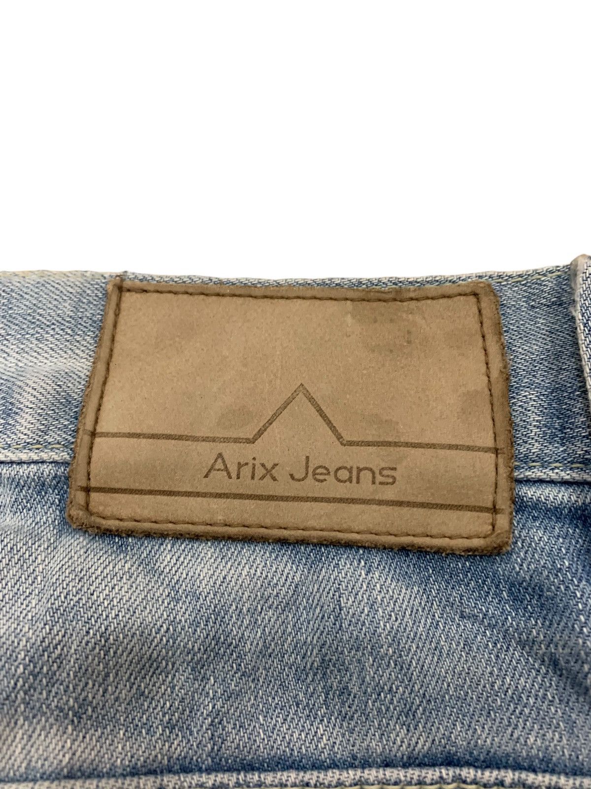 20471120 × If Six Was Nine × Japanese Brand Arix Constructed Distressed Denim Pants (AC13) Size US 34 / EU 50 - 13 Thumbnail