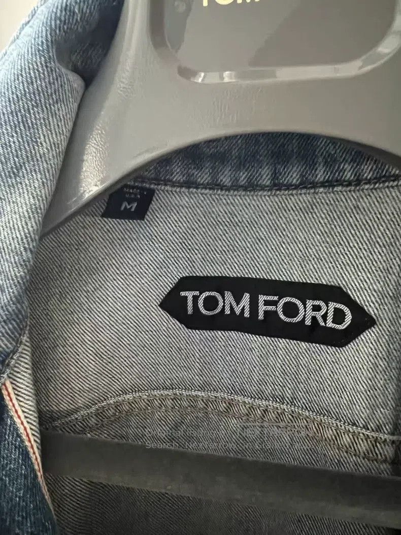 Tom Ford Tom Ford Classic Men's Denim Short Jacket, Japanese Selved Size US M / EU 48-50 / 2 - 4 Thumbnail