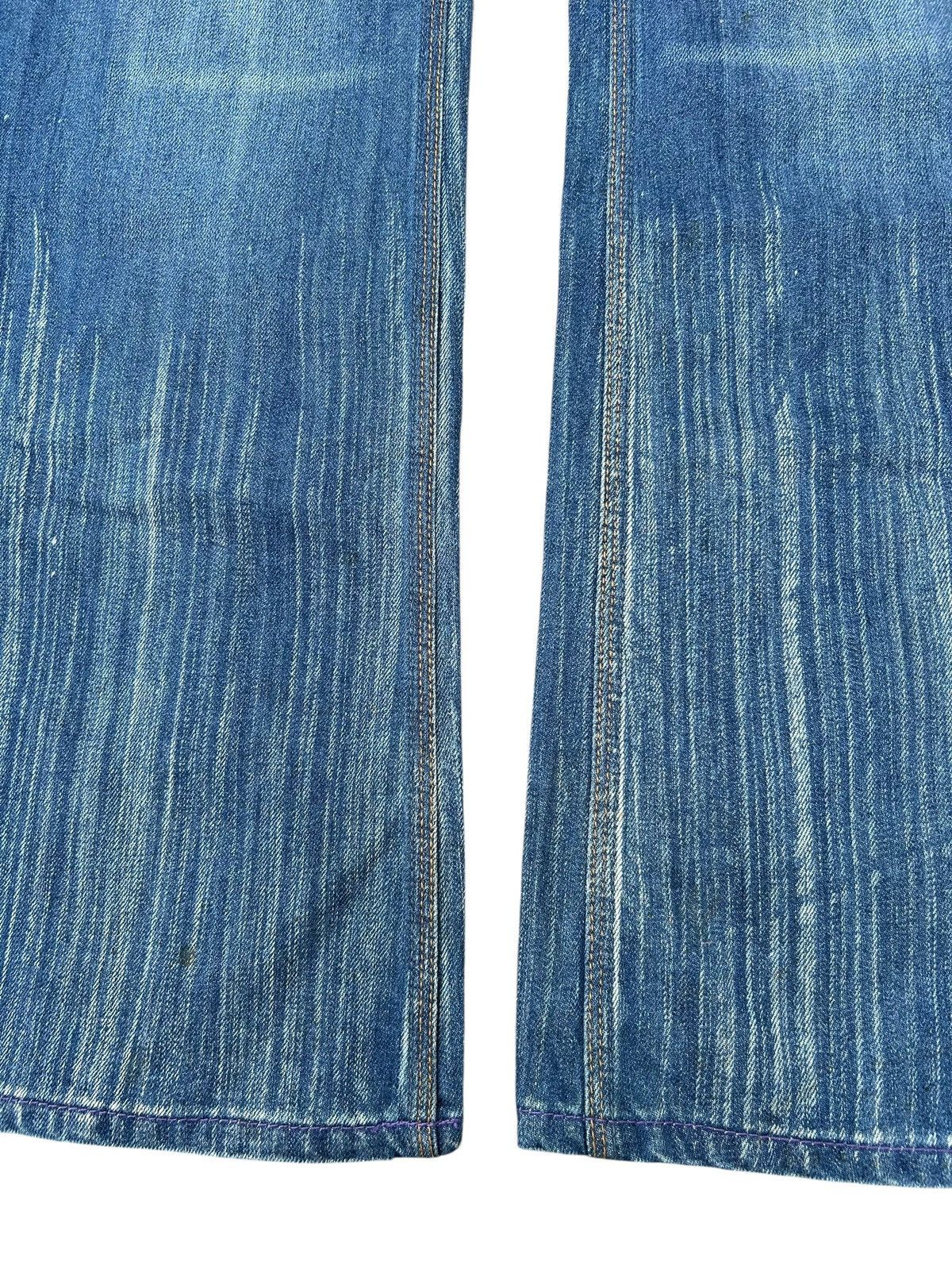 Diesel Flare Diesel Button Fly Distressed Denim Jeans Size US 32 / EU 48 - 9 Thumbnail