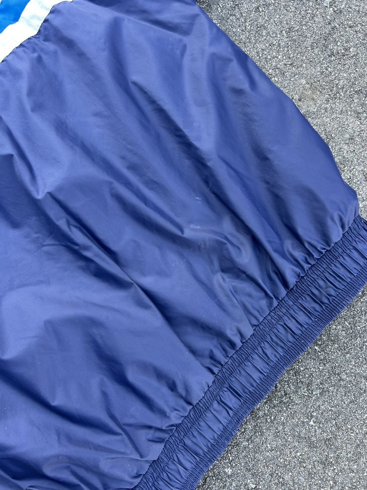 Adidas × Vintage Vintage 90s ADIDAS Striped Blue Windbreaker Zip Up Jacket Size US XL / EU 56 / 4 - 7 Thumbnail