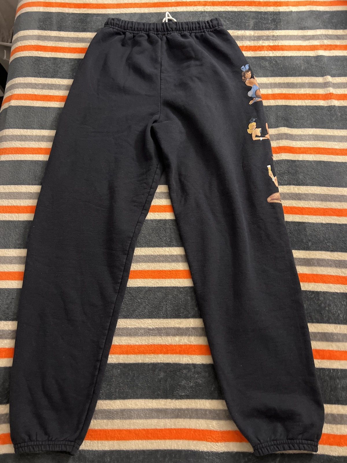 Playboy Black “Playboy” Sweatpants Size US 30 / EU 46 - 2 Thumbnail